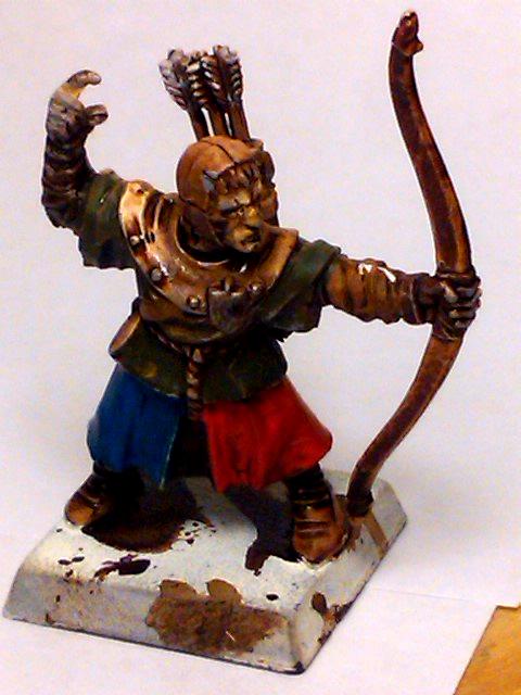 Archers, Bretonnians, Build, Grail, Hobby, Knights, Men At Arms, Painting, Peasant, Pegasus, Warhammer Fantasy, Wf