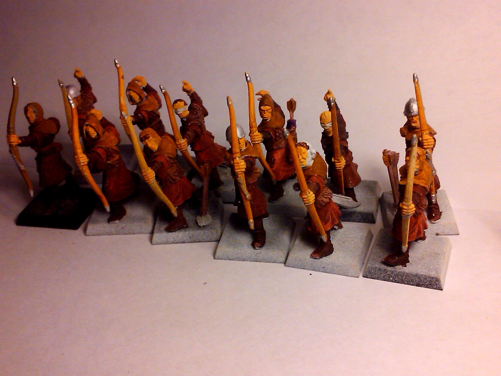 Archers, Bretonnians, Build, Grail, Hobby, Knights, Men At Arms, Painting, Peasant, Pegasus, Warhammer Fantasy, Wf