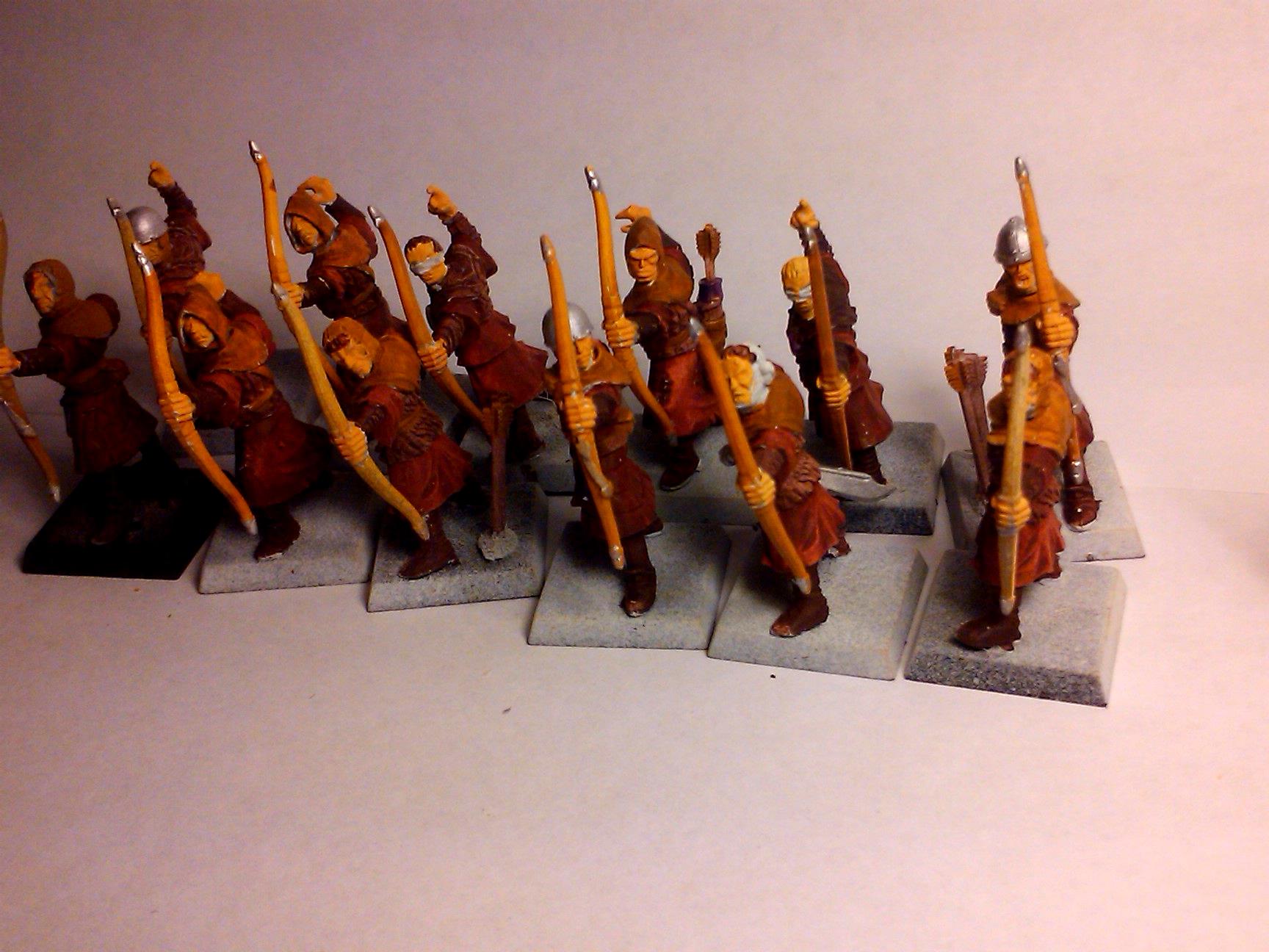 Archers, Bretonnians, Build, Grail, Hobby, Knights, Men At Arms, Painting, Peasant, Pegasus, Warhammer Fantasy, Wf