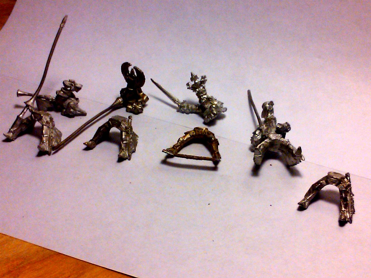 Archers, Bretonnians, Build, Grail, Hobby, Knights, Men At Arms, Painting, Peasant, Pegasus, Warhammer Fantasy, Wf
