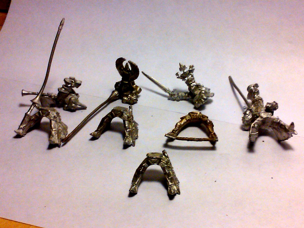 Archers, Bretonnians, Build, Grail, Hobby, Knights, Men At Arms, Painting, Peasant, Pegasus, Warhammer Fantasy, Wf