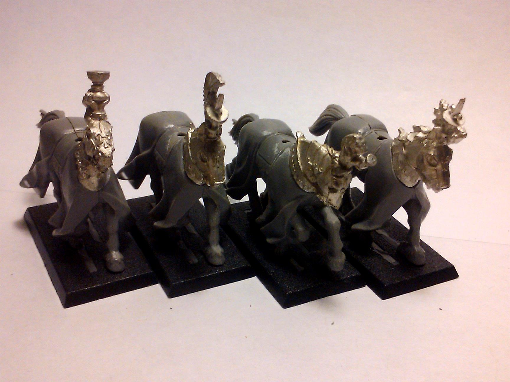 Archers, Bretonnians, Build, Grail, Hobby, Knights, Men At Arms, Painting, Peasant, Pegasus, Warhammer Fantasy, Wf