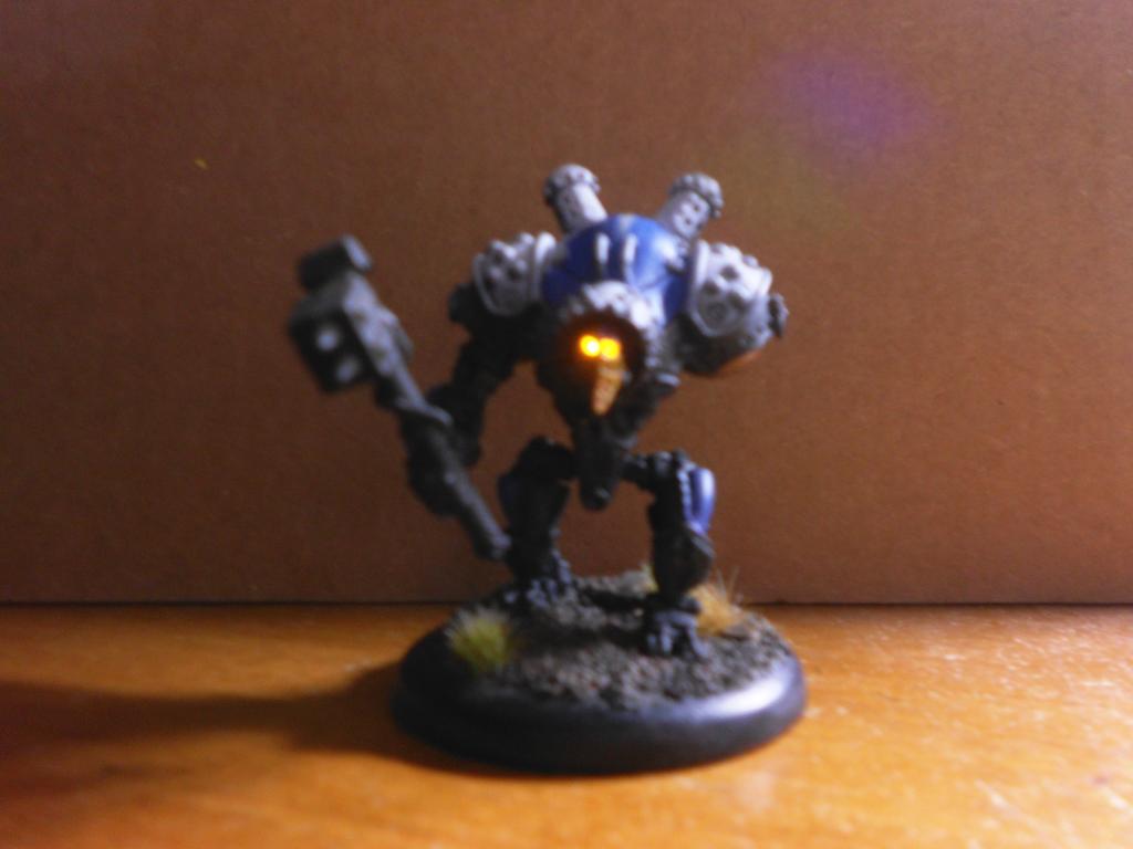 Glowing eyes...