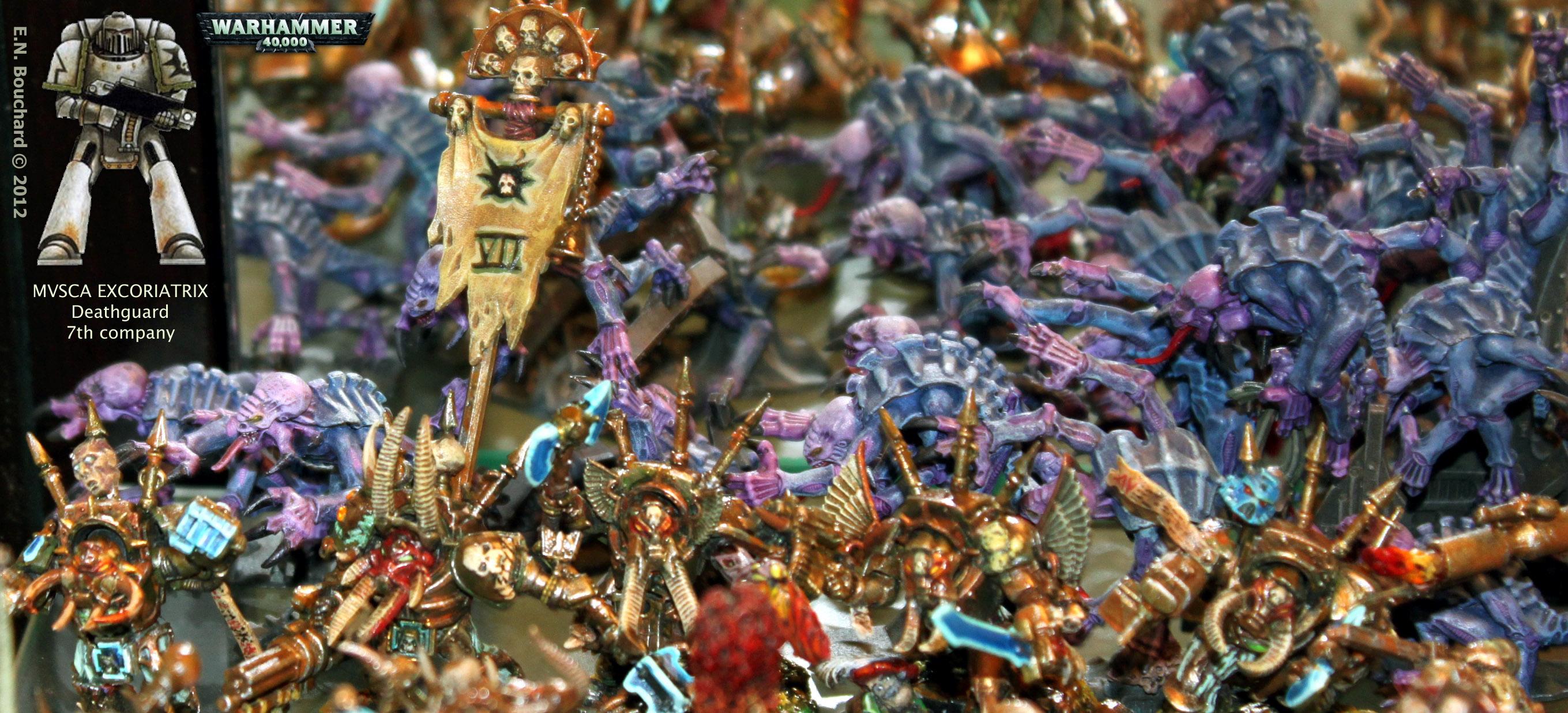 Black Crusade, Chaos, Chaos Space Marines, Church Of The Emperor Revenant, Conversion, Daemonhosts, Death Guard, Mvsca Excoriatrix, Nurgle, Plague Marines, Possessed, Pre-heresy, Xur