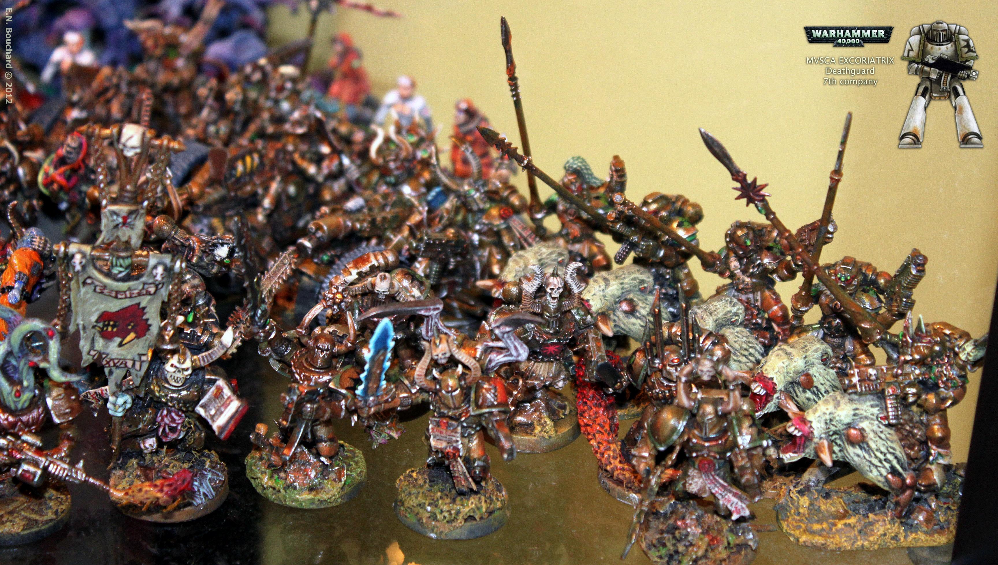 Black Crusade, Chaos, Chaos Space Marines, Church Of The Emperor Revenant, Conversion, Daemonhosts, Death Guard, Mvsca Excoriatrix, Nurgle, Plague Marines, Possessed, Pre-heresy, Xur