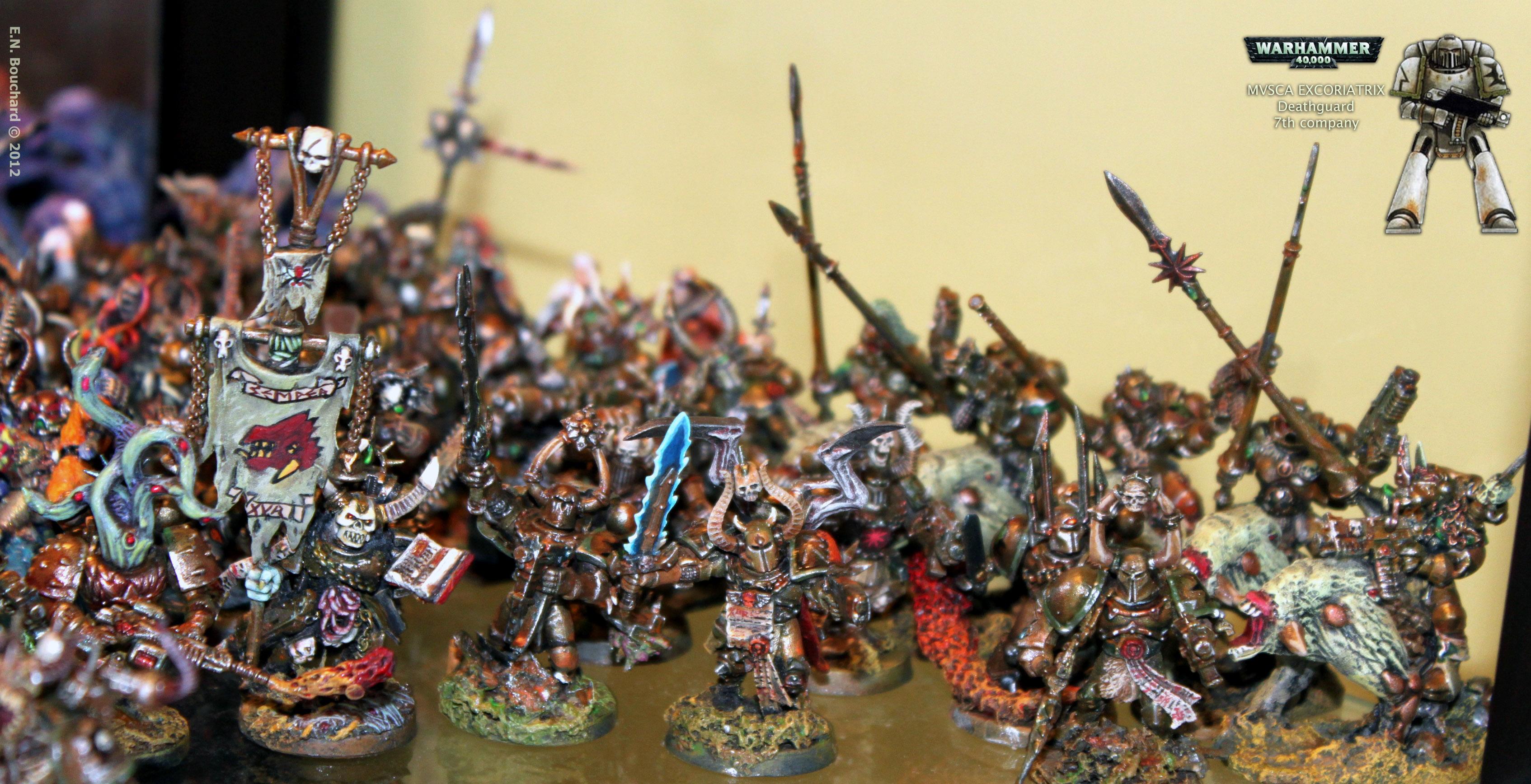 Black Crusade, Chaos, Chaos Space Marines, Church Of The Emperor Revenant, Conversion, Daemonhosts, Death Guard, Mvsca Excoriatrix, Nurgle, Plague Marines, Possessed, Pre-heresy, Xur