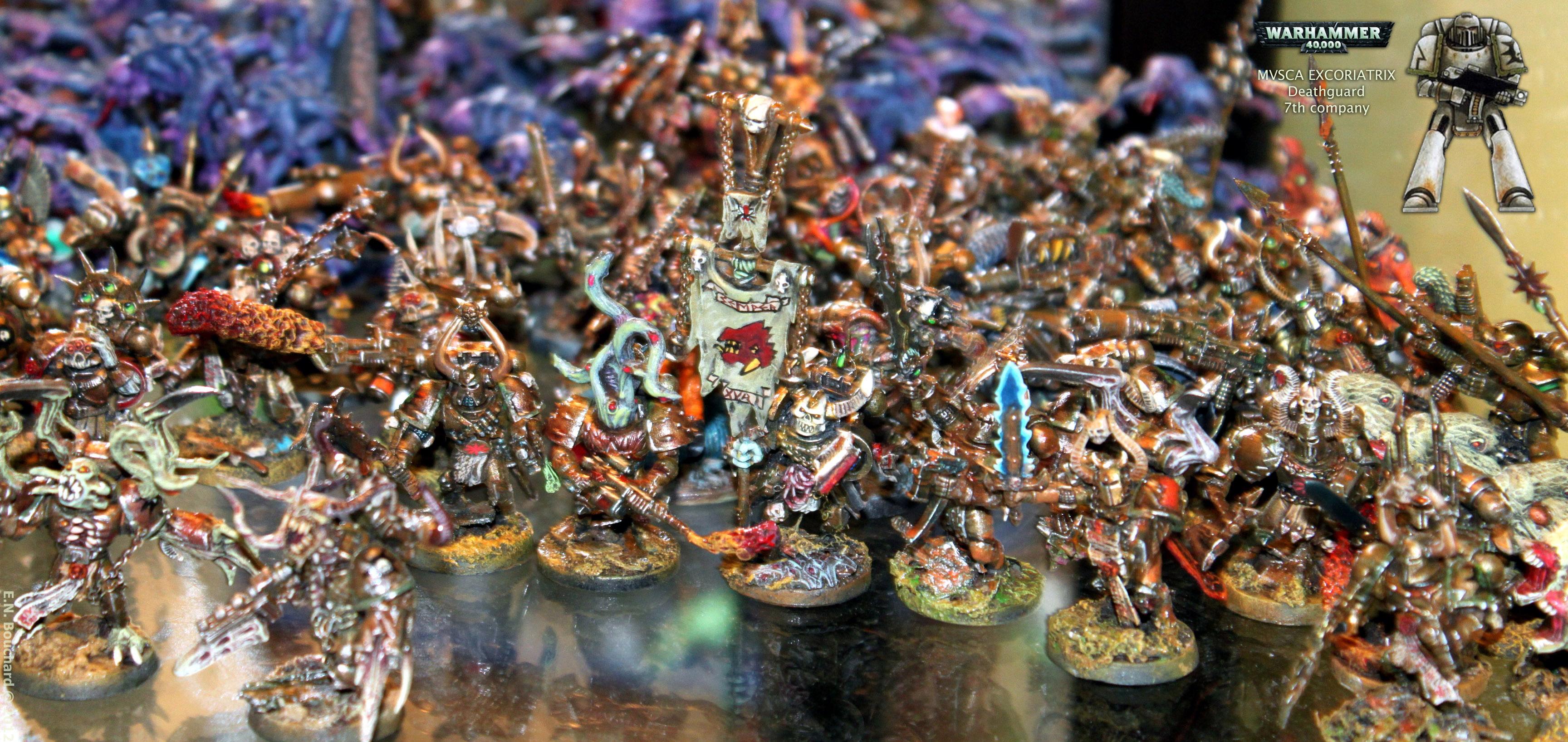 Black Crusade, Chaos, Chaos Space Marines, Church Of The Emperor Revenant, Conversion, Daemonhosts, Death Guard, Mvsca Excoriatrix, Nurgle, Plague Marines, Possessed, Pre-heresy, Xur