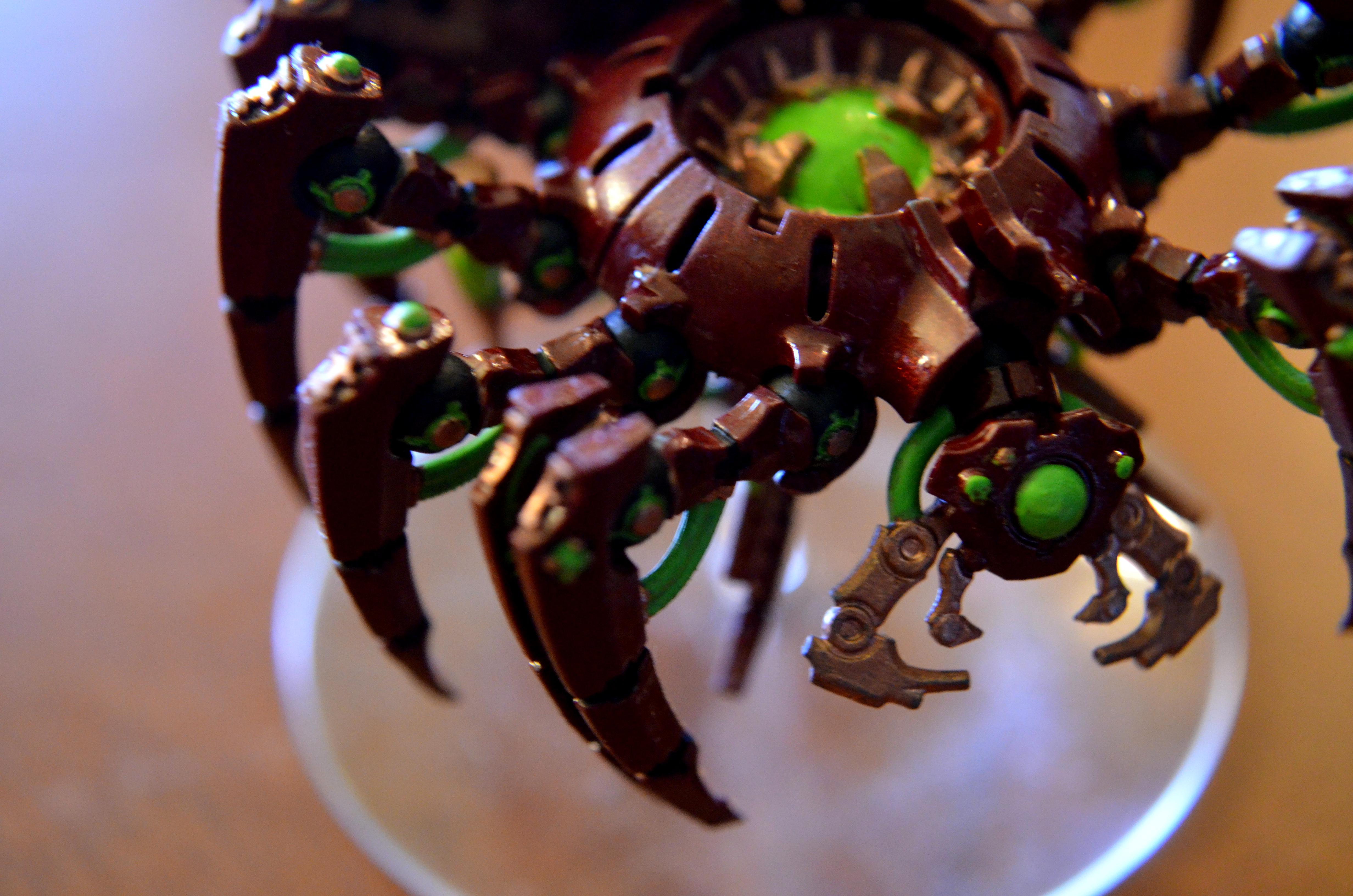 Necrons, Non Metal, Red