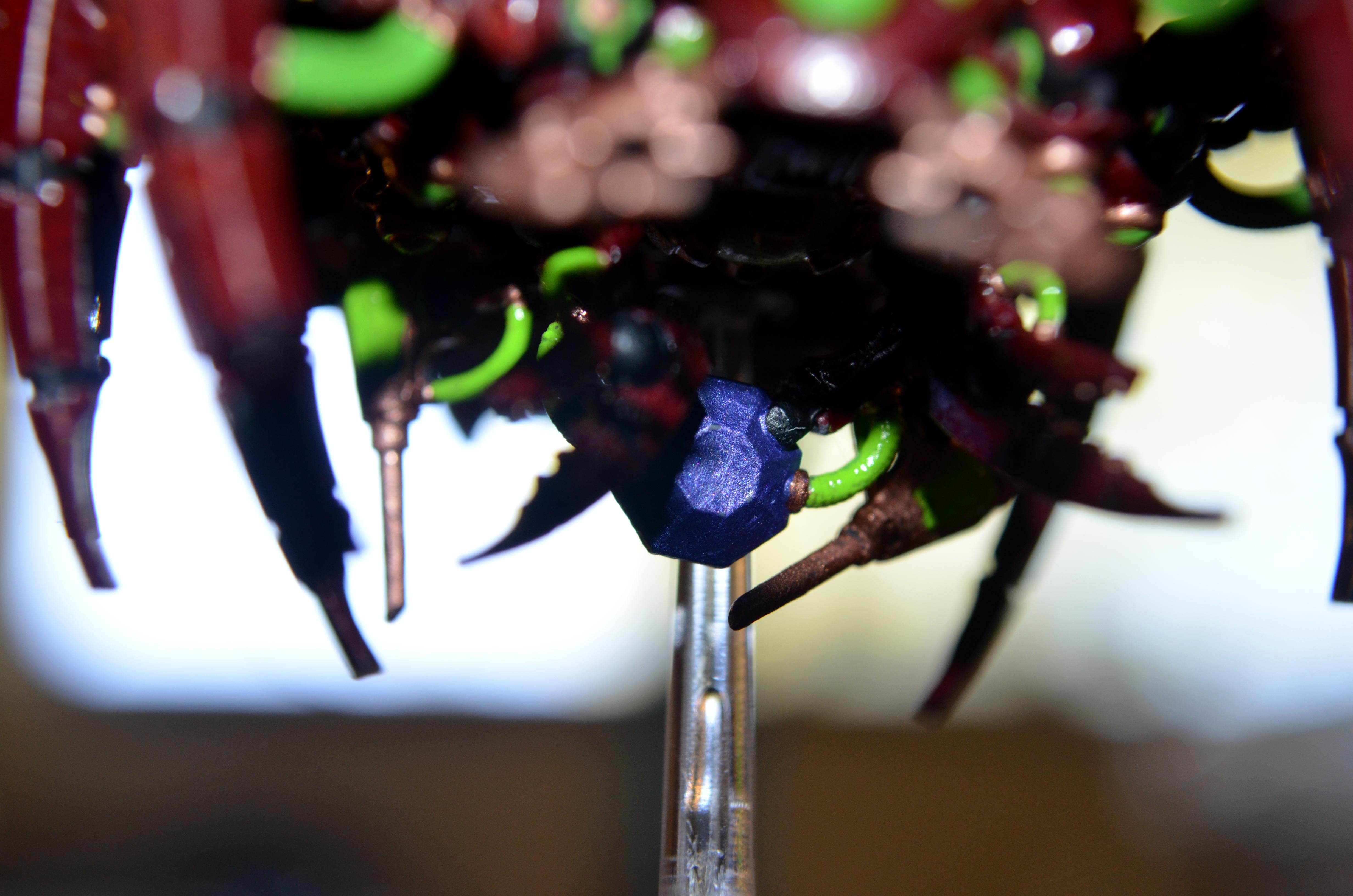 Necrons, Non Metal, Red
