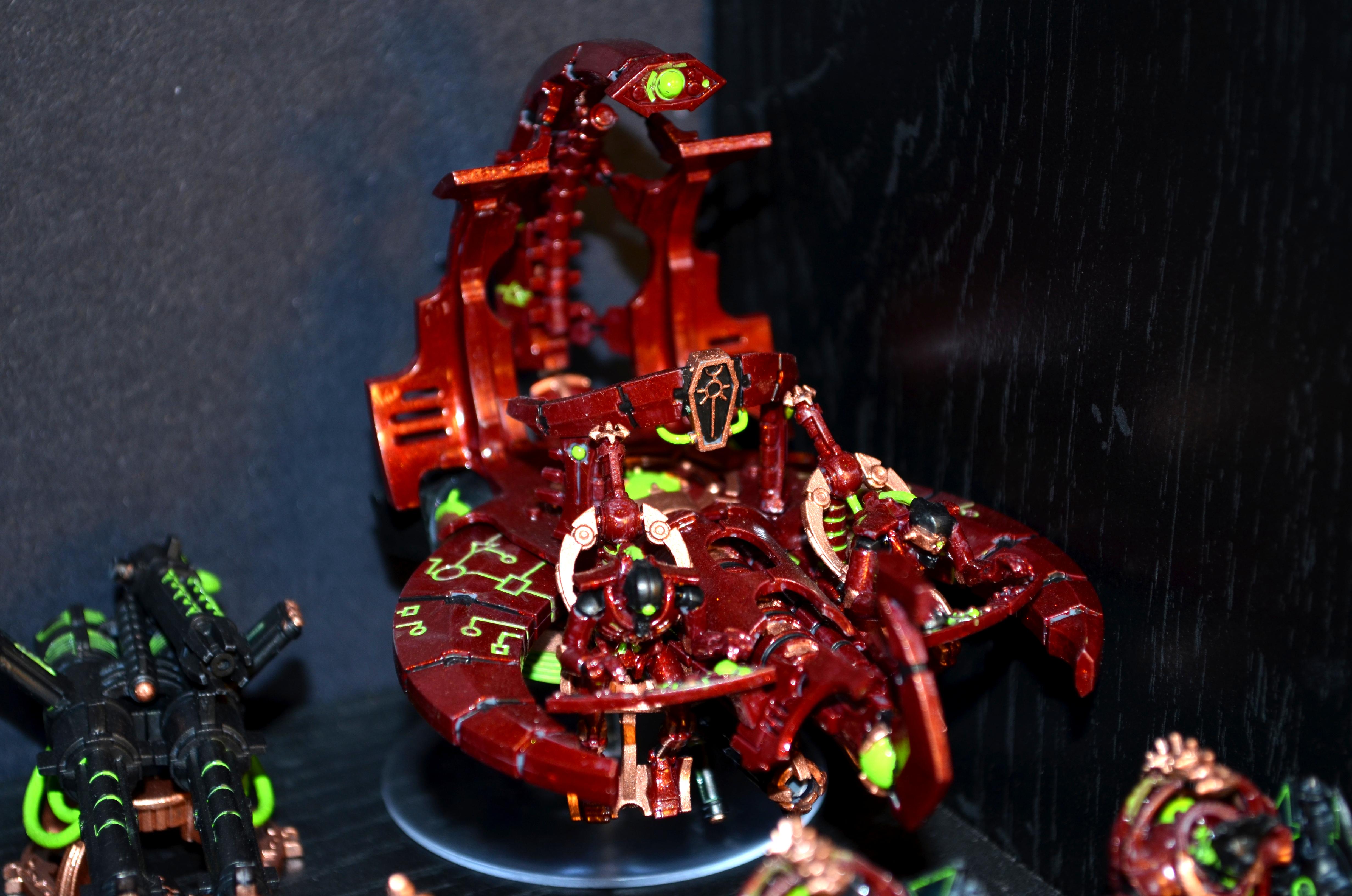 Necrons, Non Metal, Red