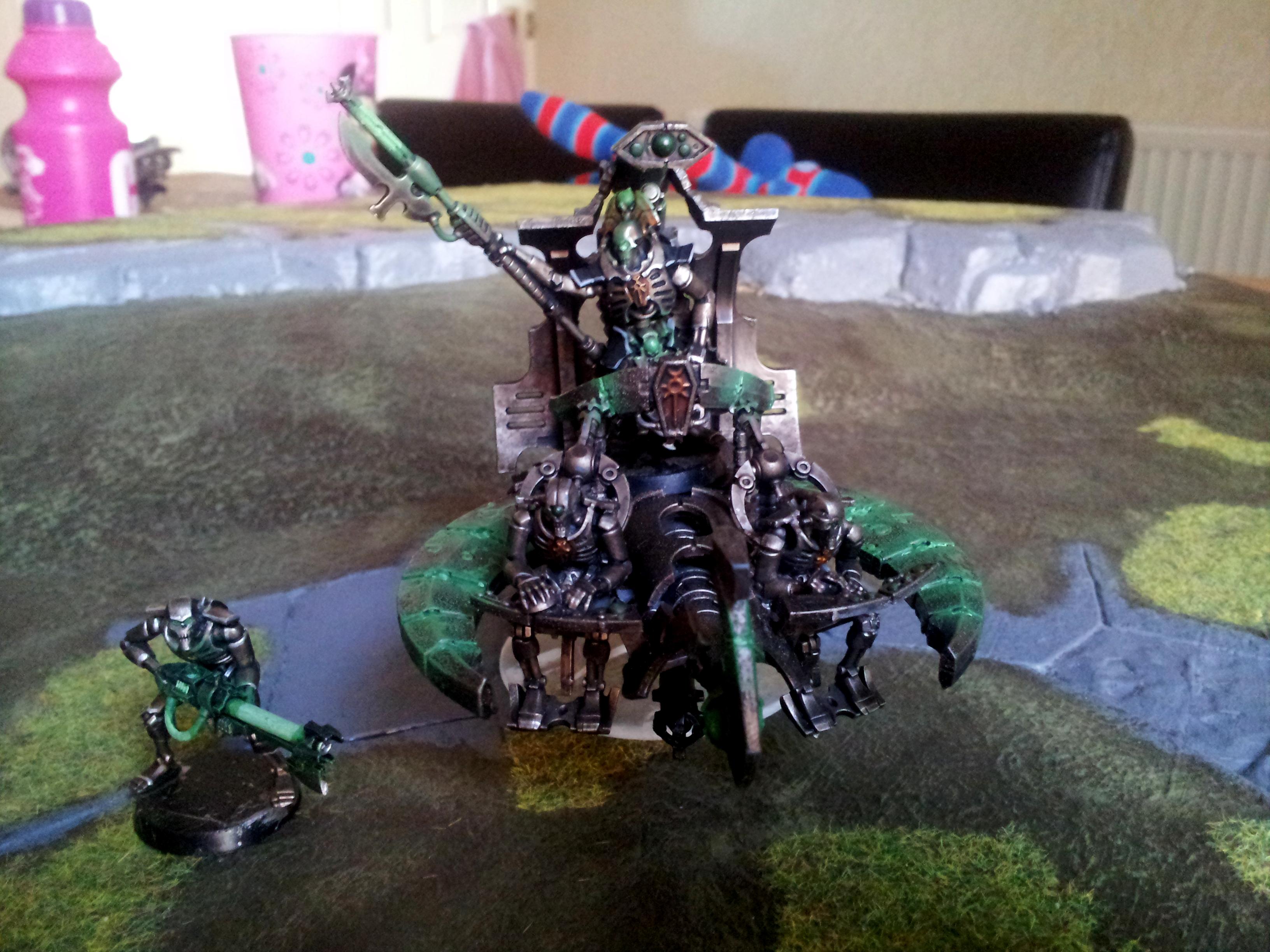 Barge, Catacomb, Commande, Necrons, Overlord, Warhammer 40,000