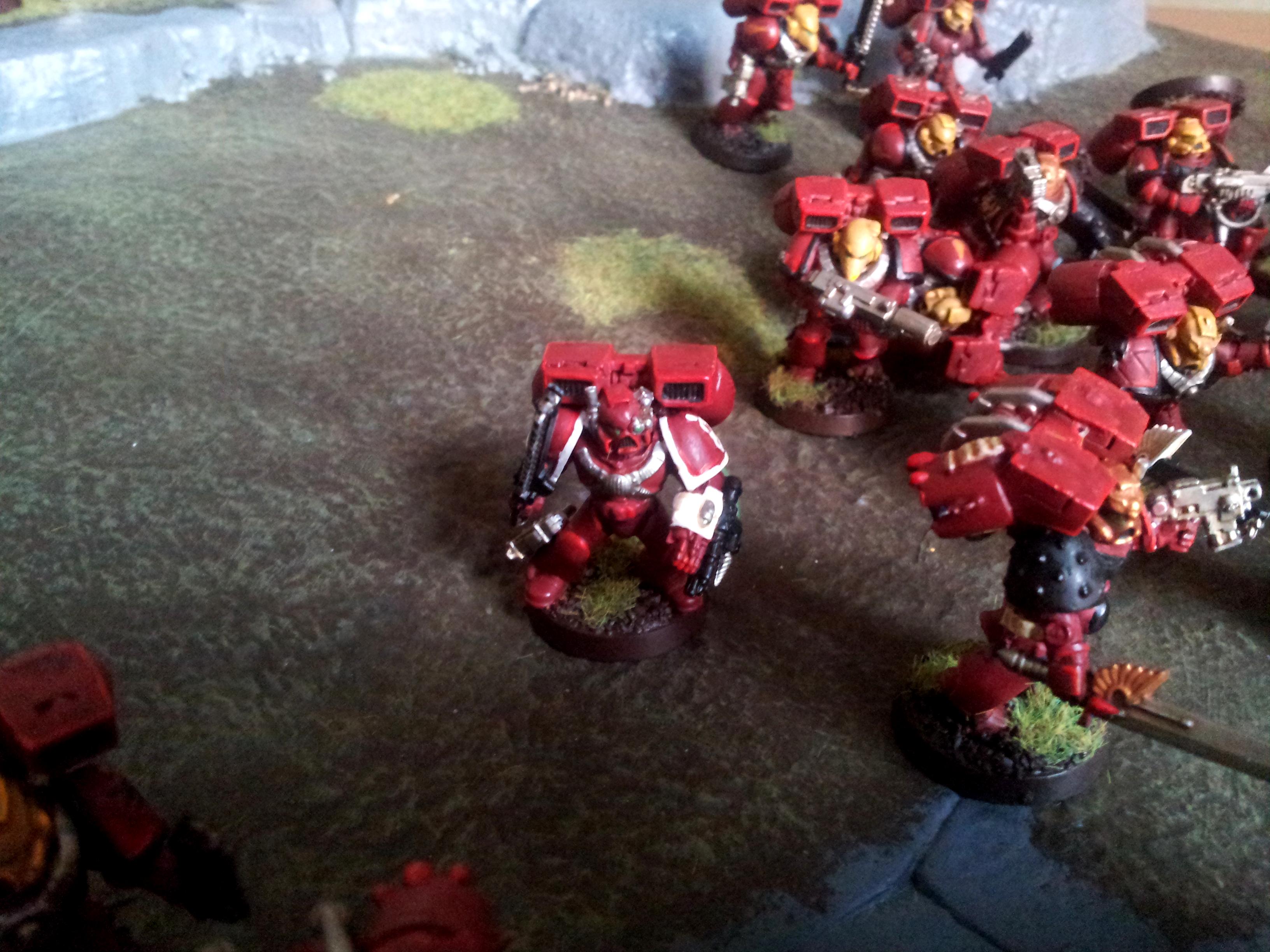Angel, Blood, Detail, Diorama, Space, Space Marines, Warhammer 40,000