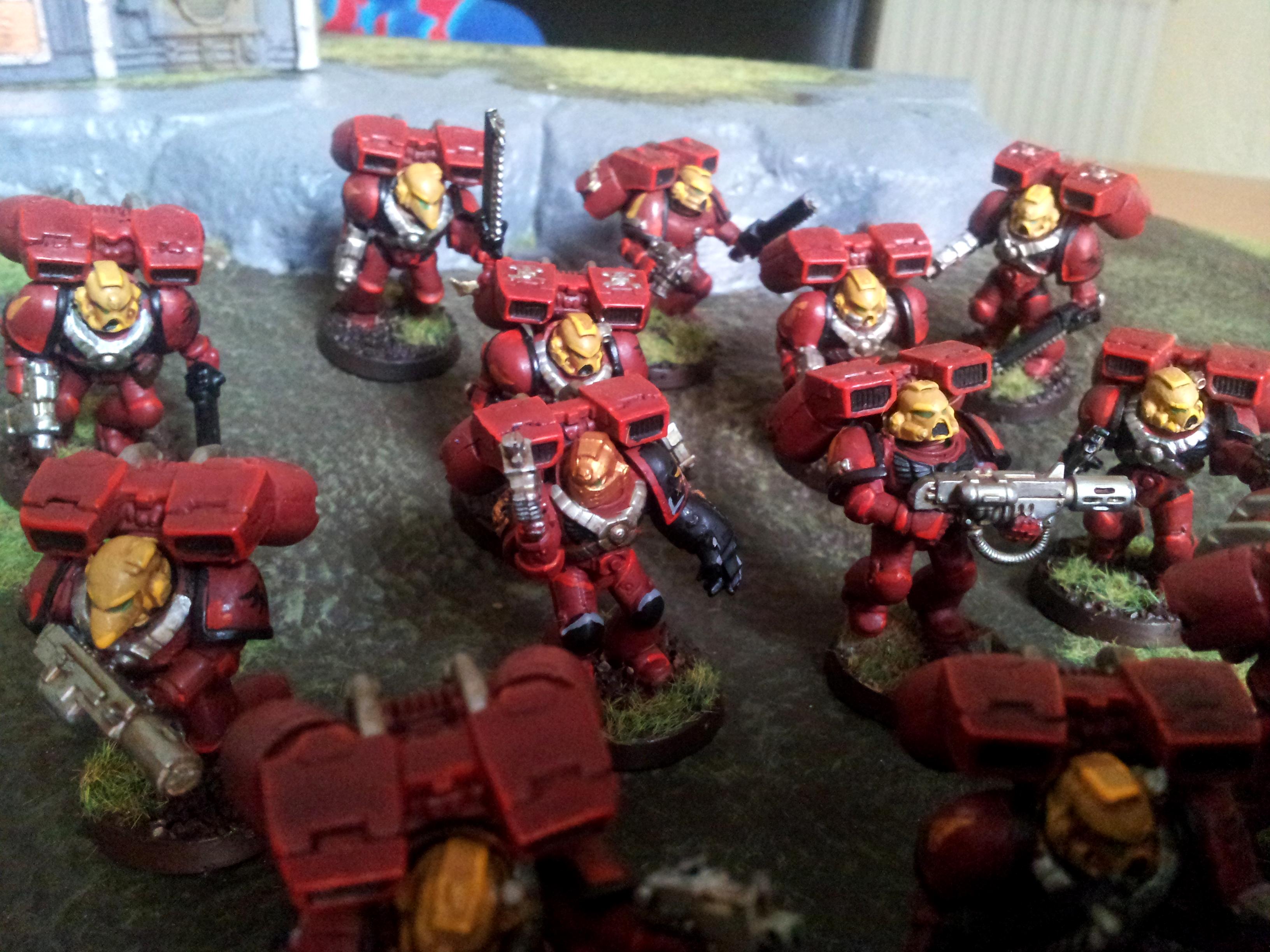 Angel, Assault, Blood, Space, Space Marines, Squad, Warhammer 40,000