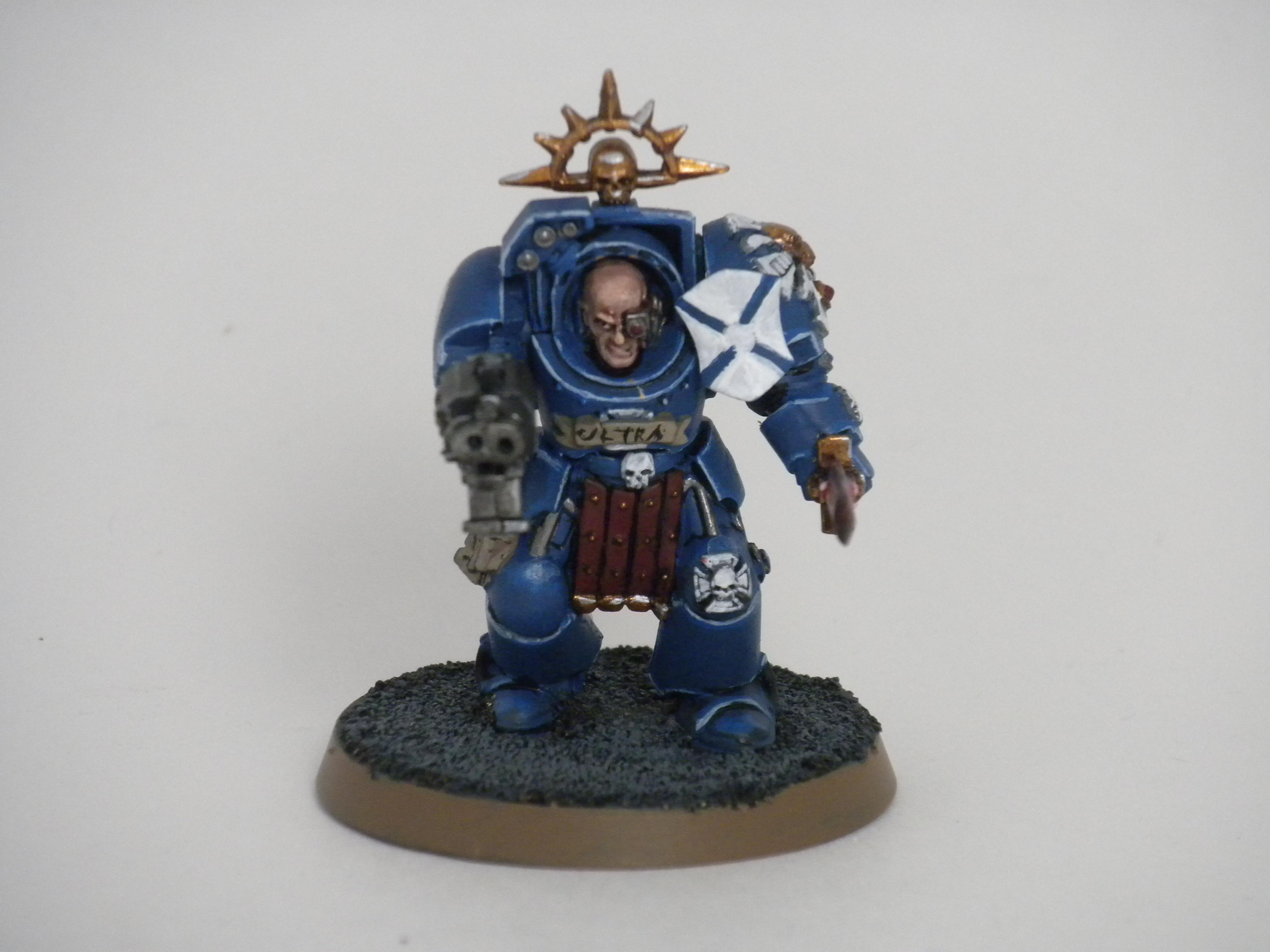 Assault On Black Reach, Sergeant, Space Marines, Terminator Armor, Ultramarines