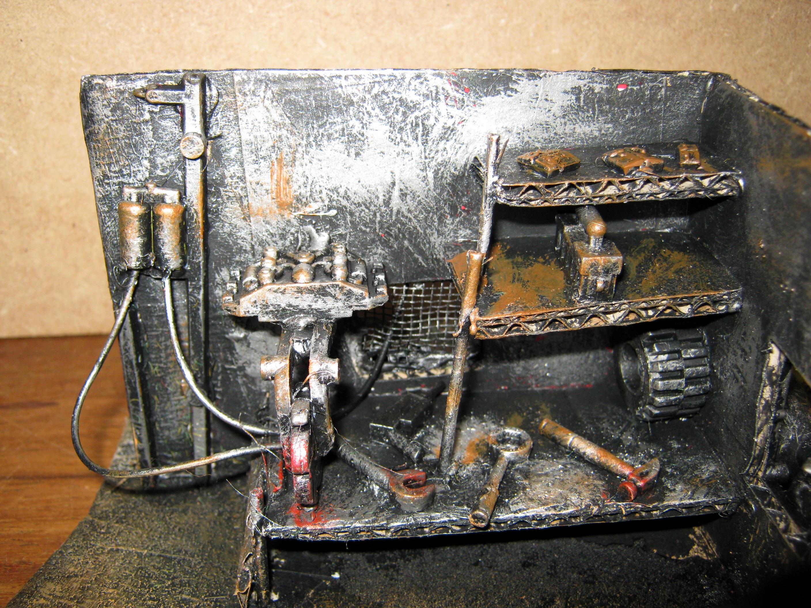 Detail, Mek Shop, Mekboy, Orks, Shop, Structure, Terrain