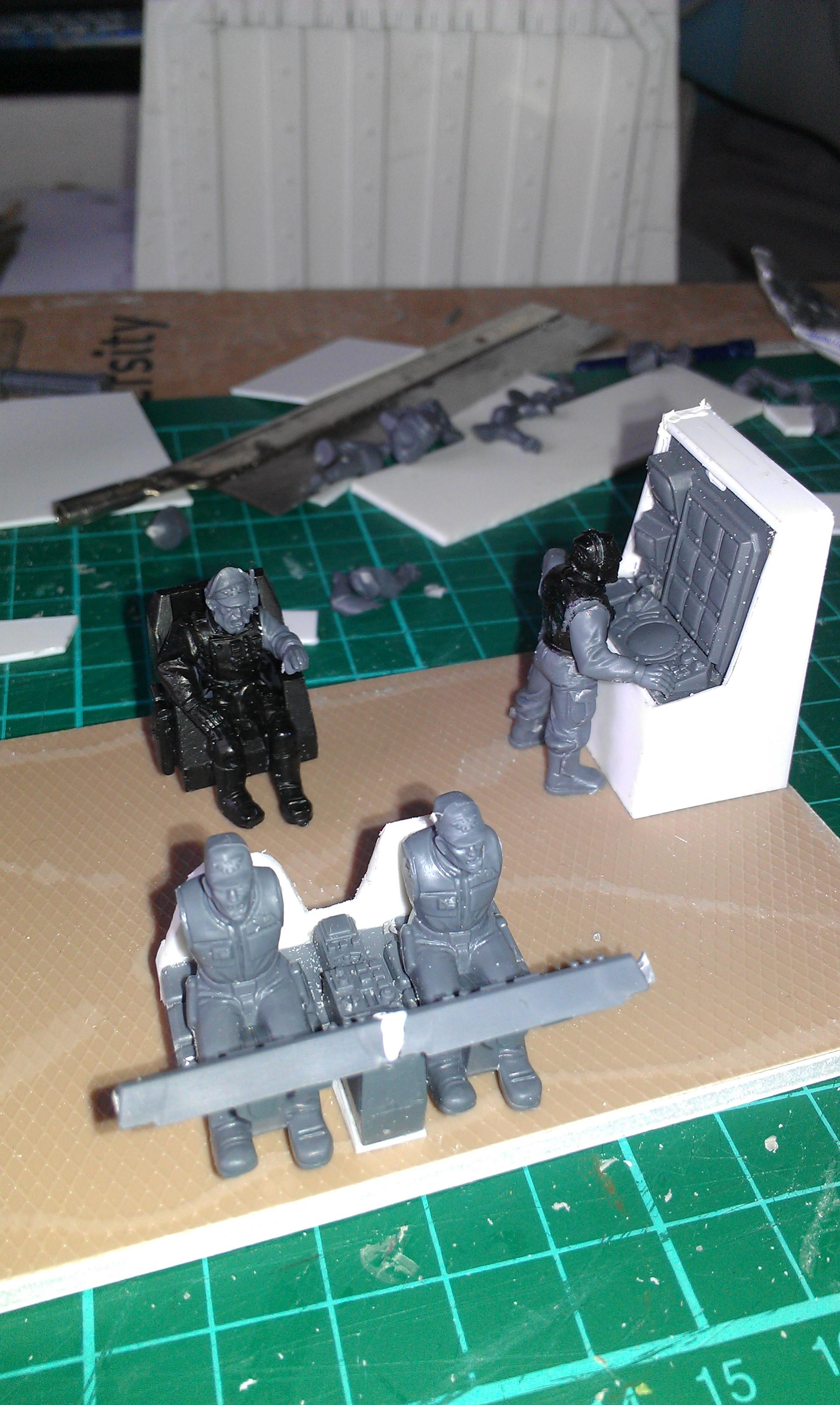 Bridge, Command, Control, Detail, Warhammer 40,000, Work In Progress