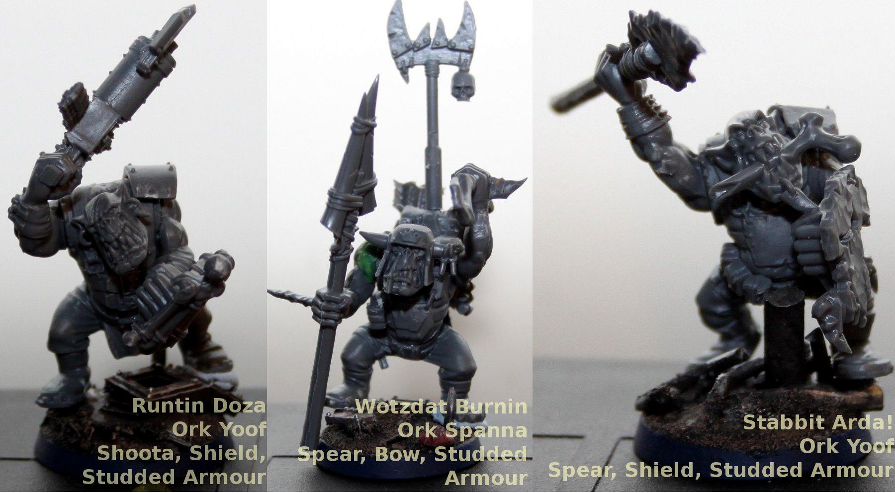 Gorkamorka, Orks, Spanna, Yoof