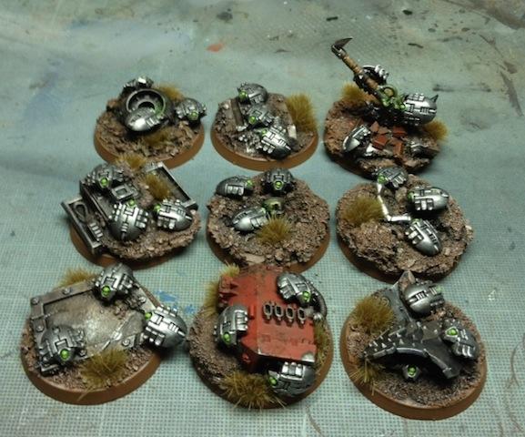 Necrons, Scarabs, Scarabs looking for breakfast