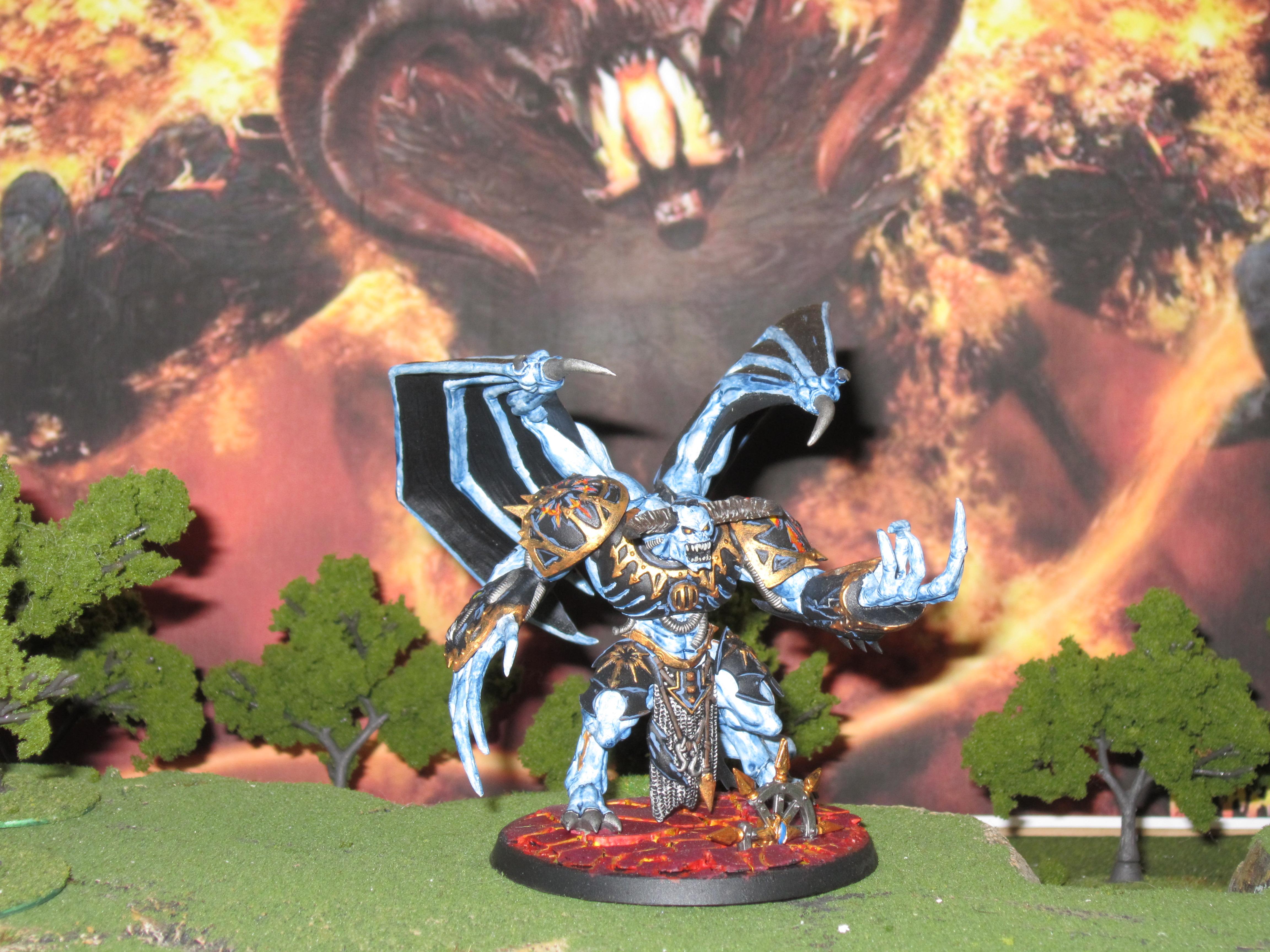 Chaos, Daemons, Khorne, Prince, Slaanesh, Tzneetch, Warhammer 40,000