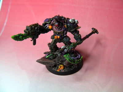 Nurgle Chaos Space Marine Sorcerer