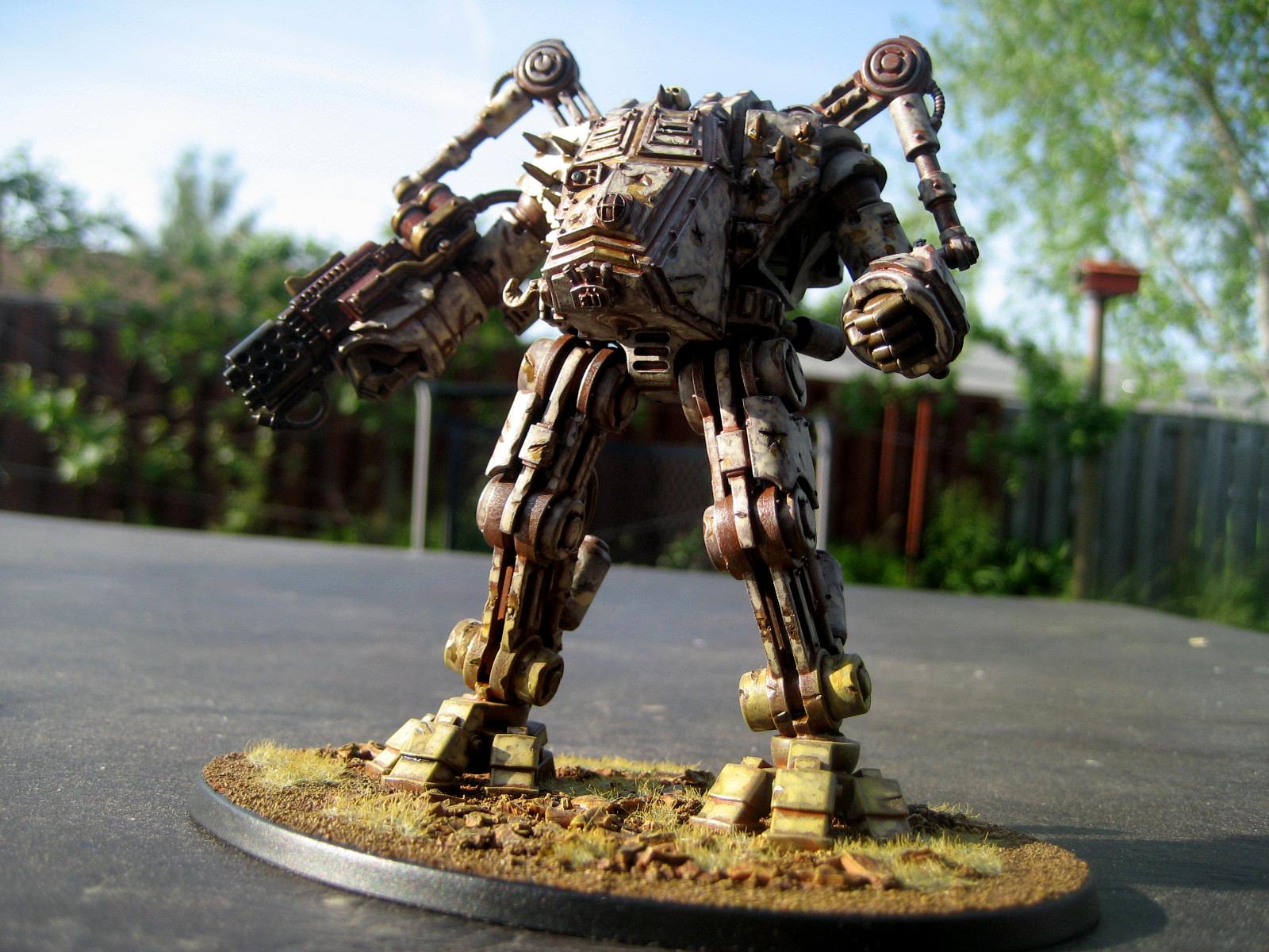 Chaos, Chaos Renegade Dread Knight, Conversion, Dread Knight, Kitbash, Renegade