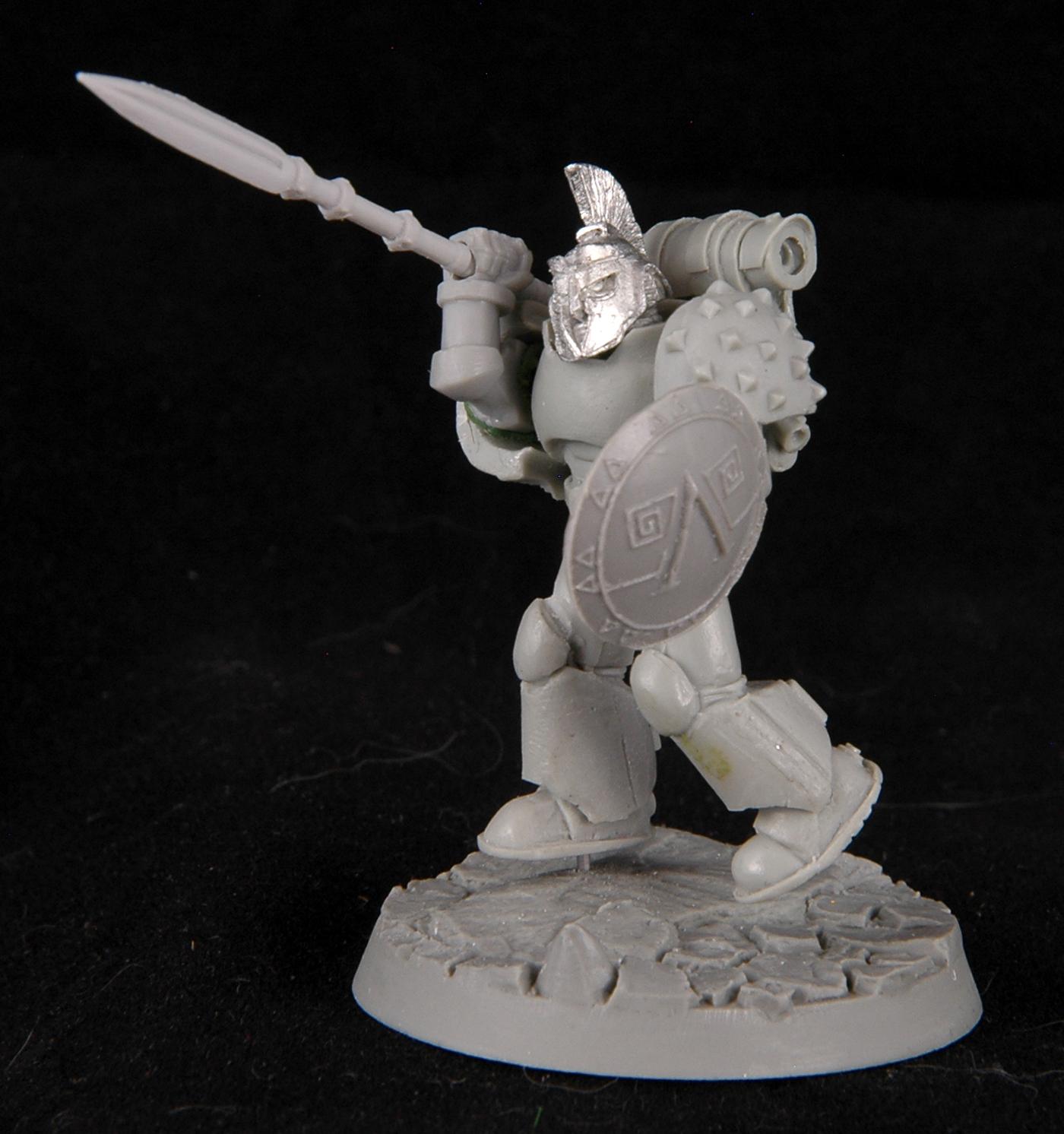 Greek, Lotd, Sergeant, Space Marines, True Scale, Warhammer 40,000