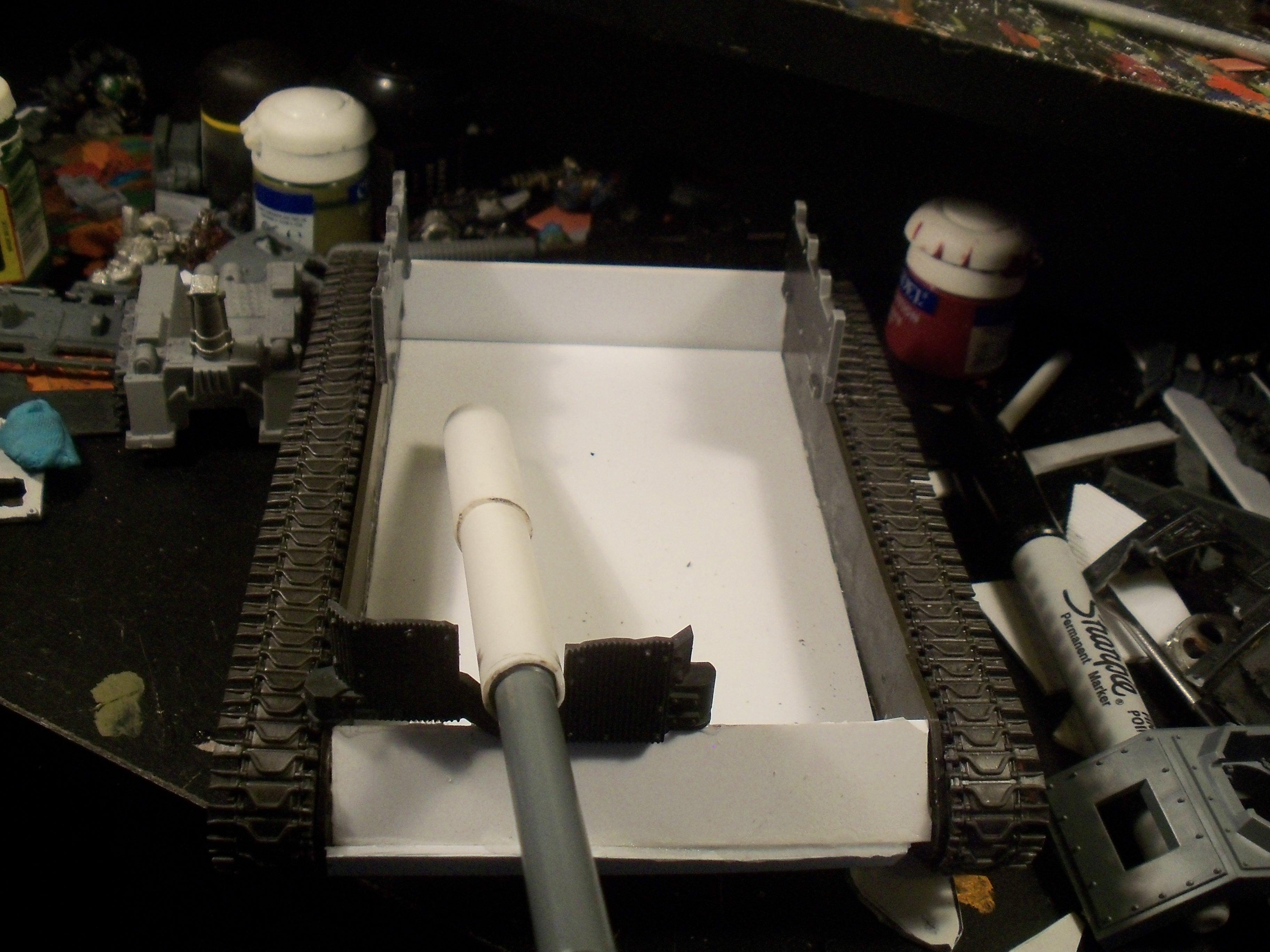WIP big trakk supa kannon Mockup phase