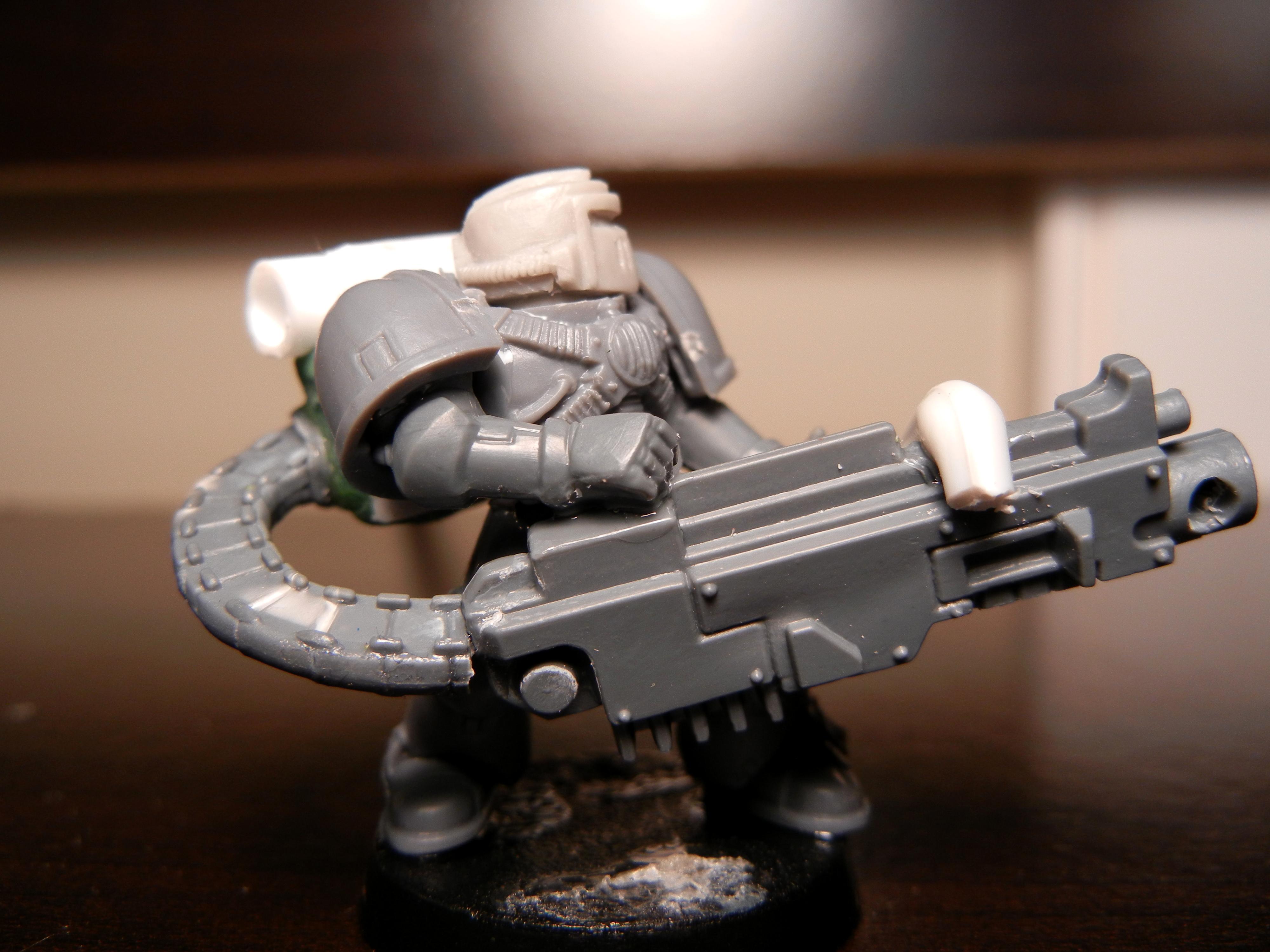 Bolter, Custom, Heavy, Space, Space Marines, Work In Progress