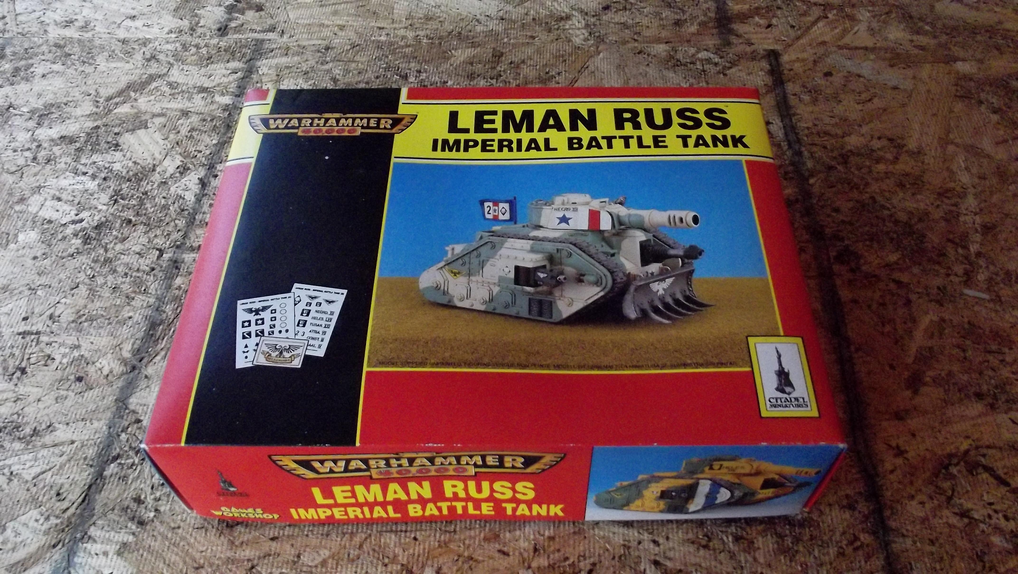 Dark Millennium, Imperial Guard, Leman Russ, Out Of Production, Unboxing