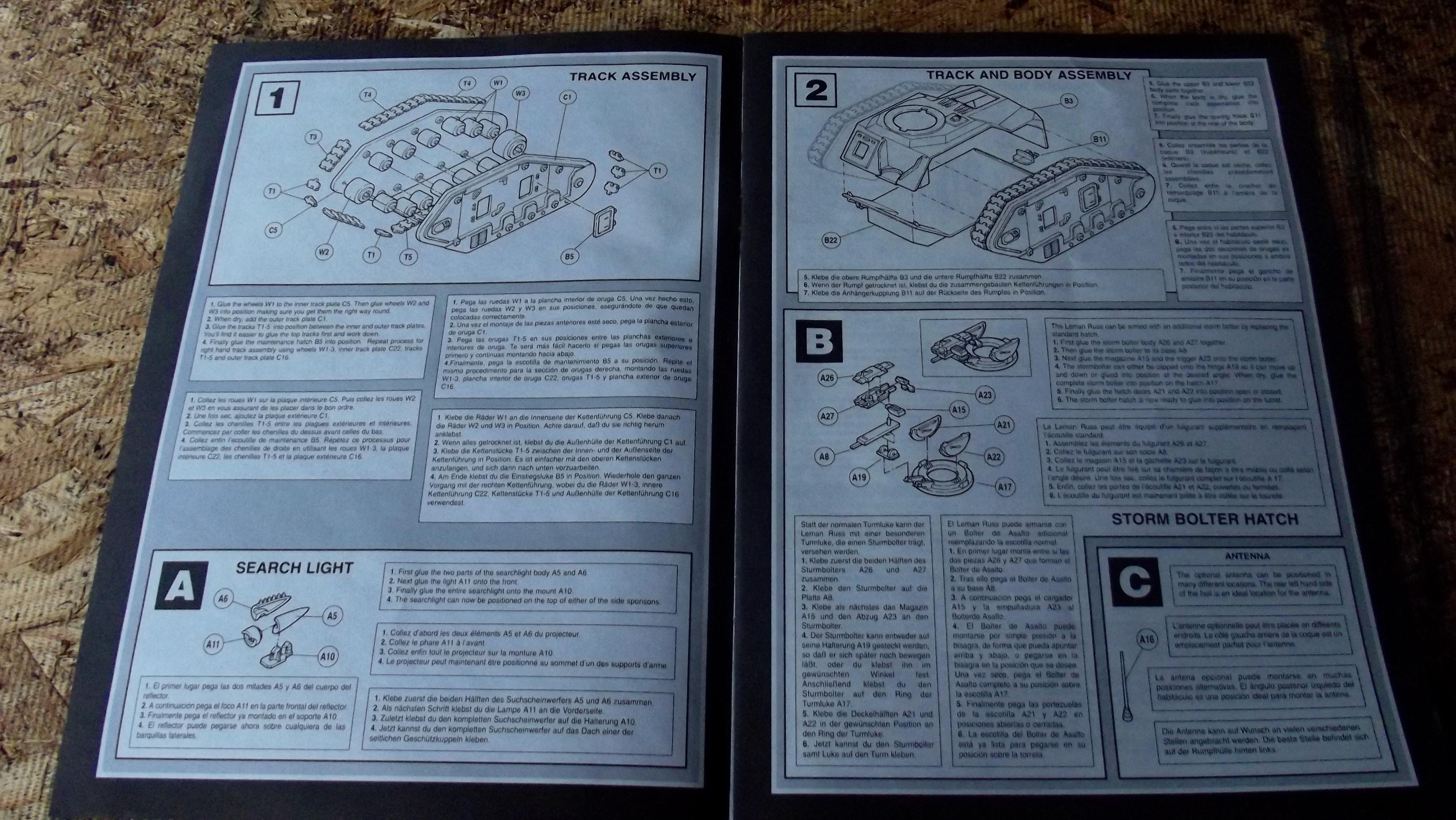 Dark Millennium, Imperial Guard, Leman Russ, Out Of Production, Unboxing