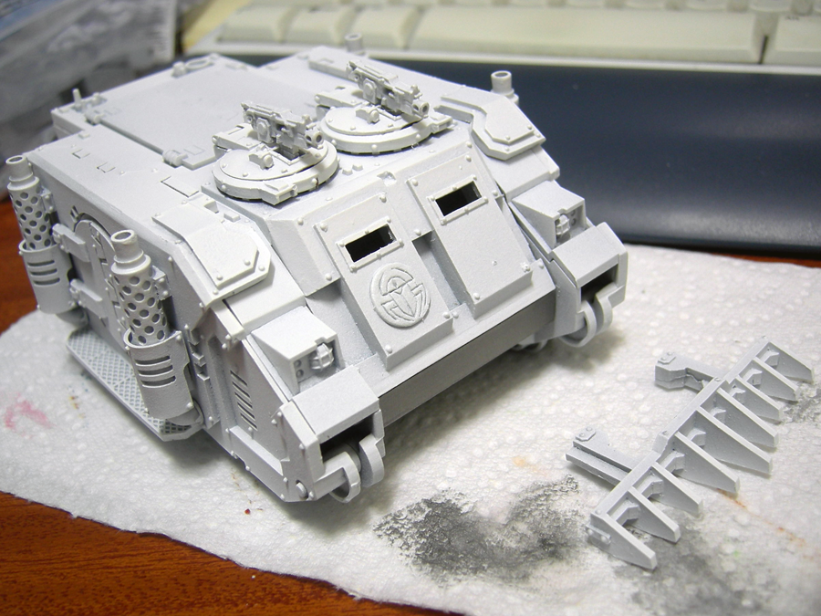 Deimos, Rhino, Thousand Sons, Work In Progress
