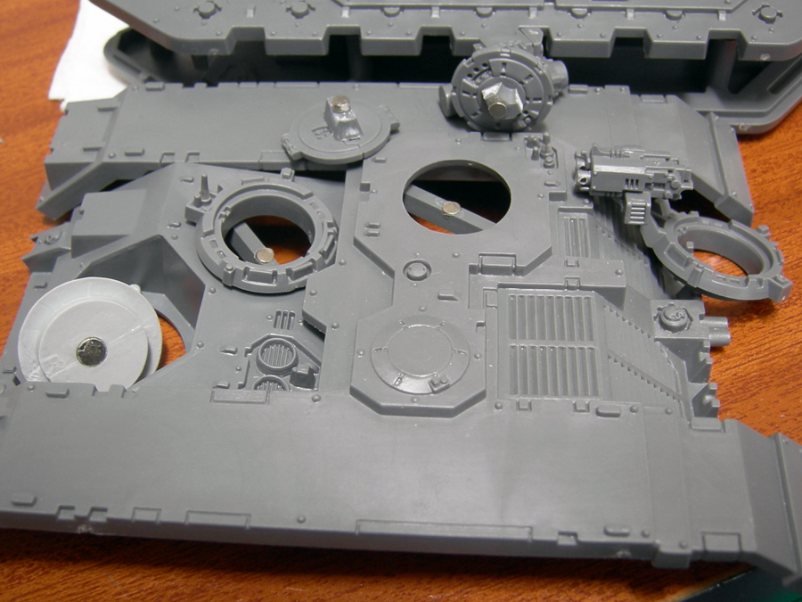 Helios, Land Raider, Thousand Sons, Work In Progress