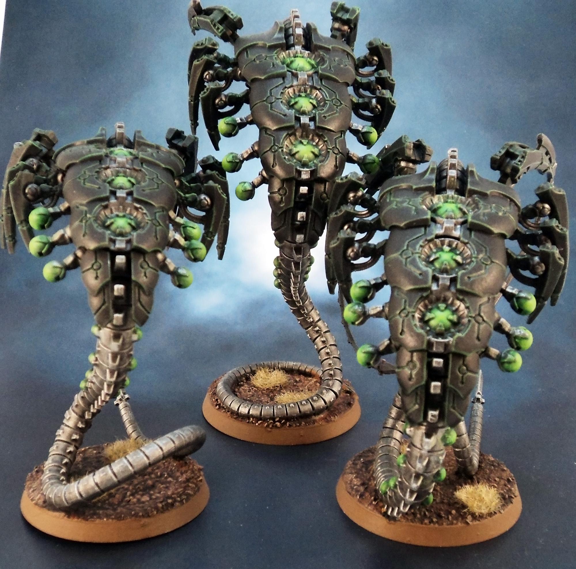 Necrons, Painted, Wahammer 40k