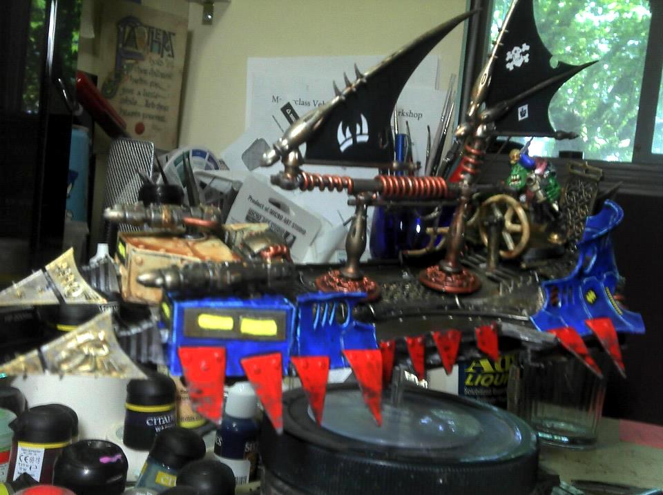 Dark Eldar, Eldar Abuse, Freebooterz, Looted, Orks, Raider