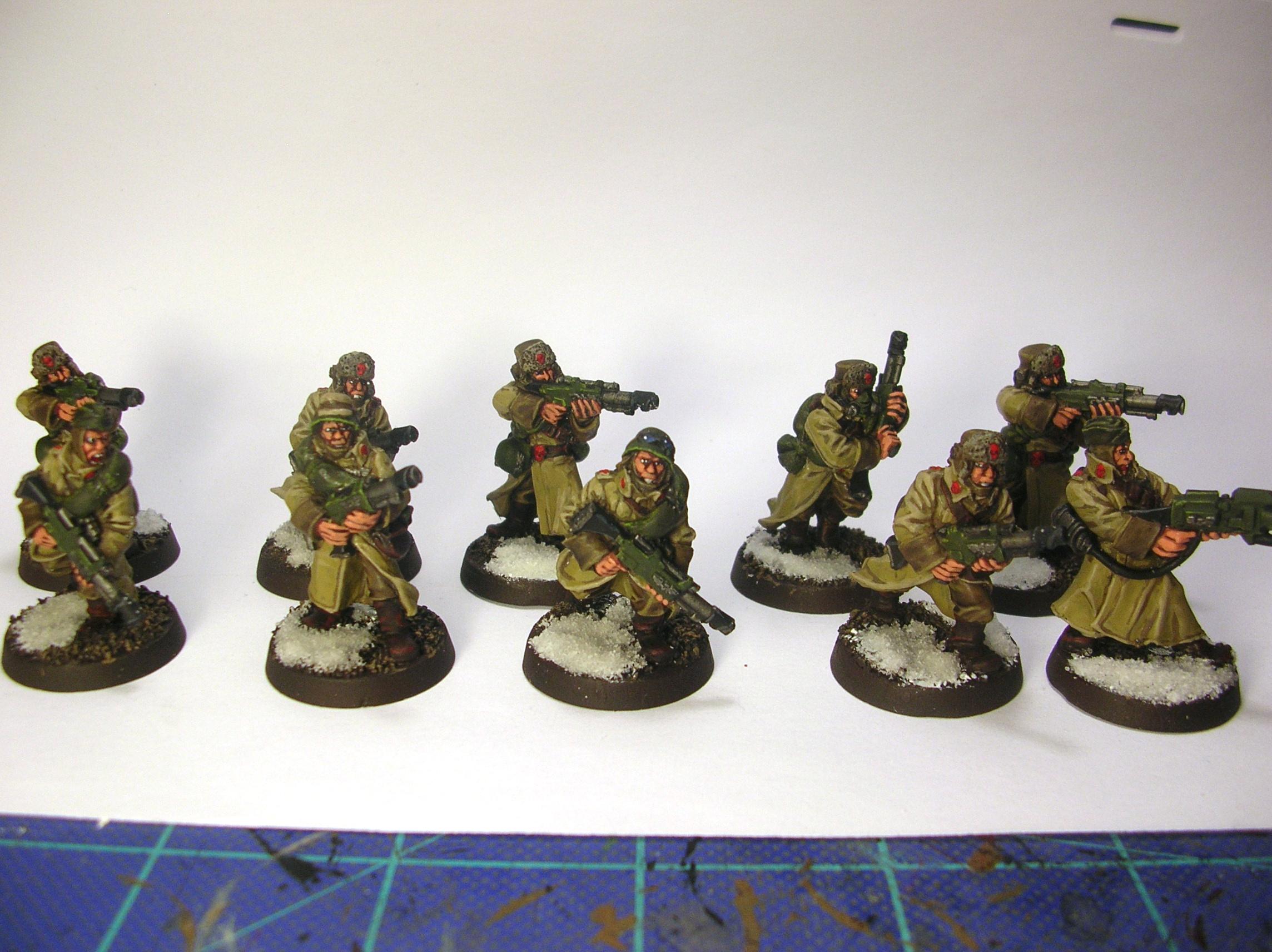 Imperial Guard, Russians, Valhallans, Warhammer 40,000