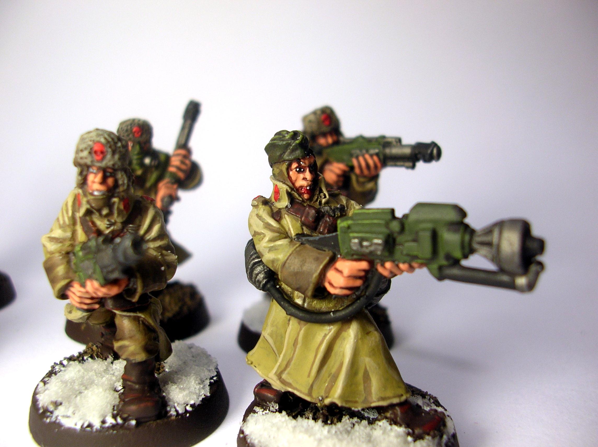 Imperial Guard, Russians, Valhallans, Warhammer 40,000