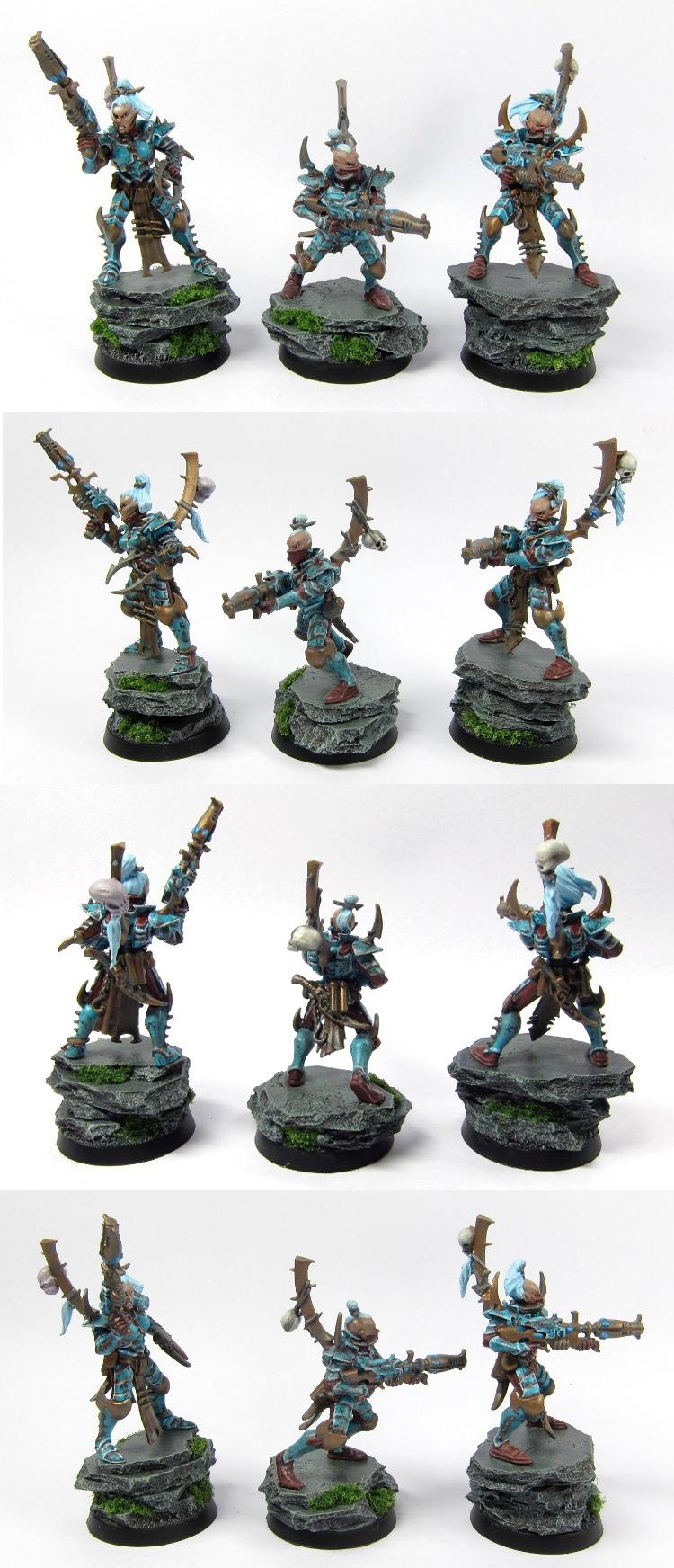 Blue Hair, Dark Eldar, Trueborn, Warhammer 40,000