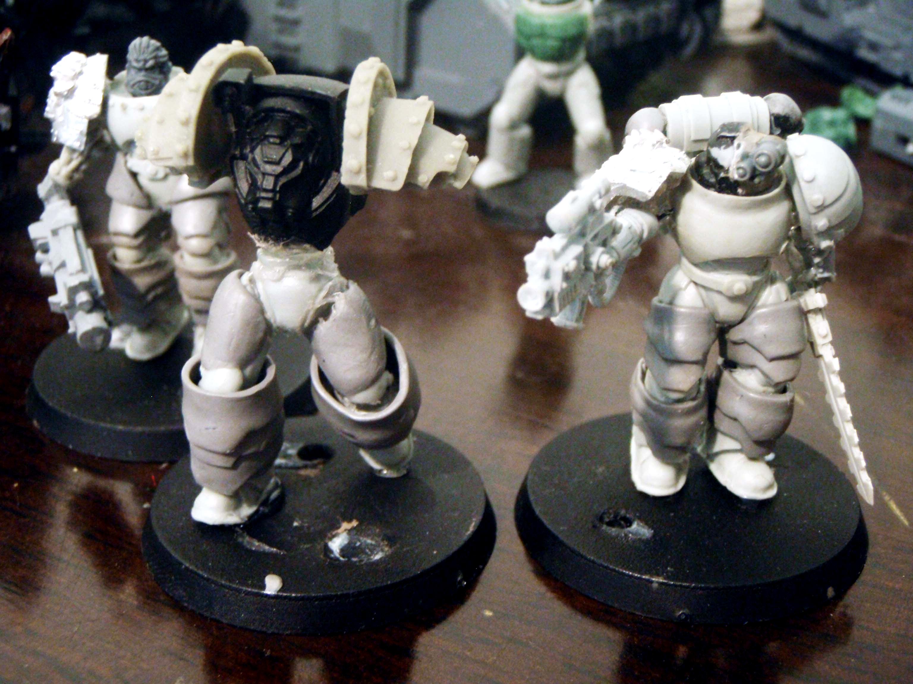 WIP Iron Hands True Scale
