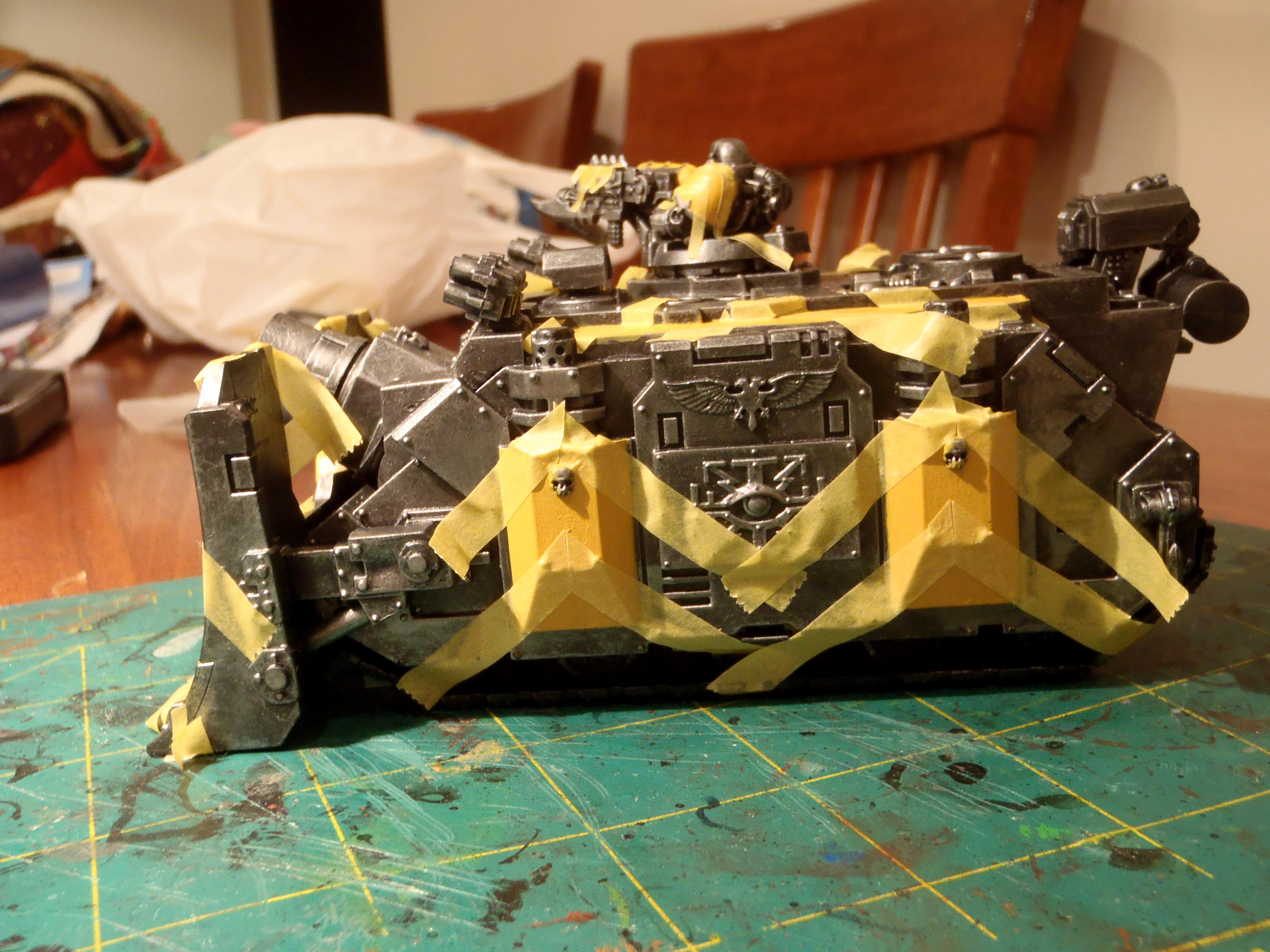 First Try, Iron Warriors, Weathered, Work In Progress
