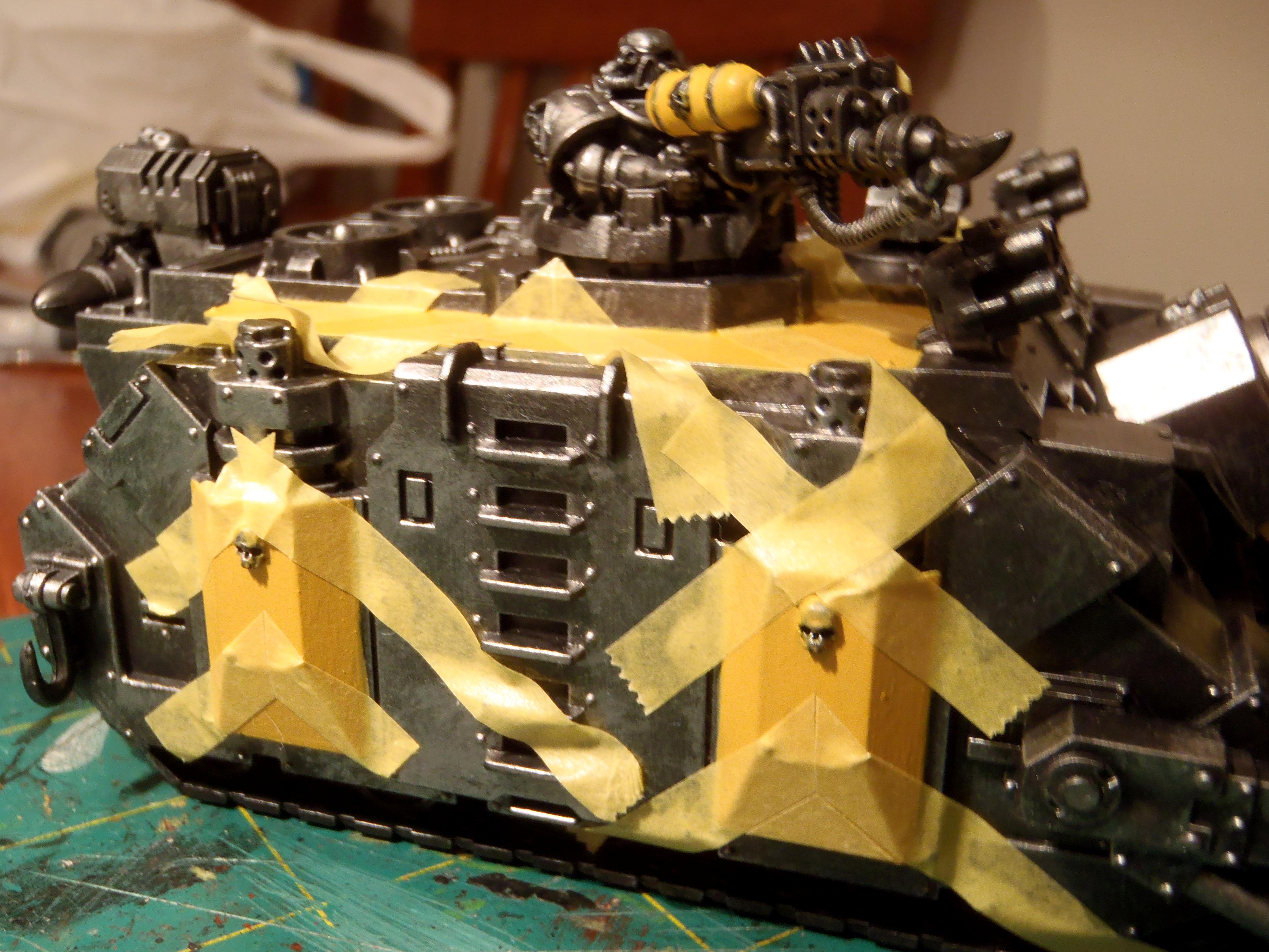 First Try, Iron Warriors, Weathered, Work In Progress