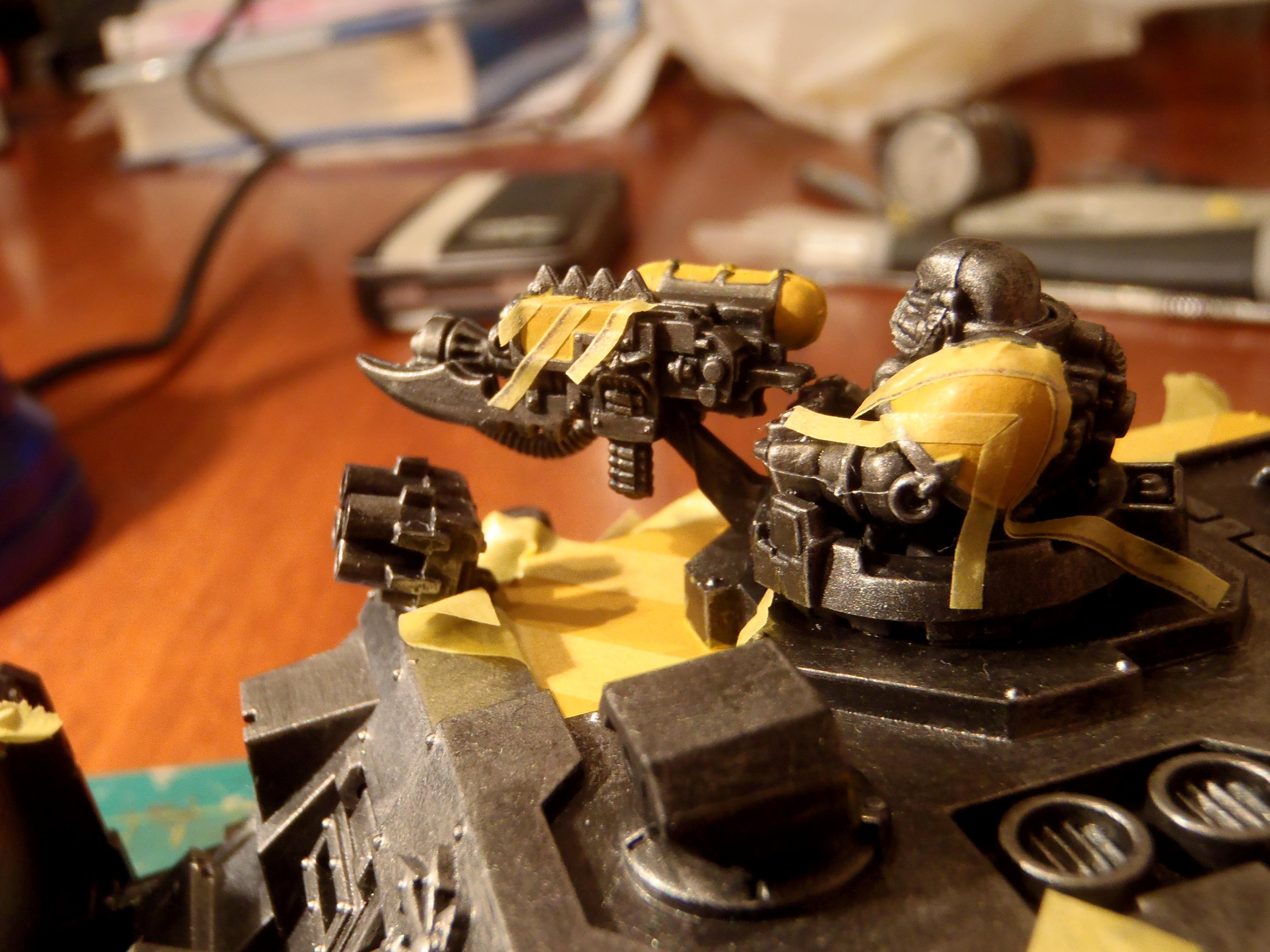 First Try, Iron Warriors, Weathered, Work In Progress
