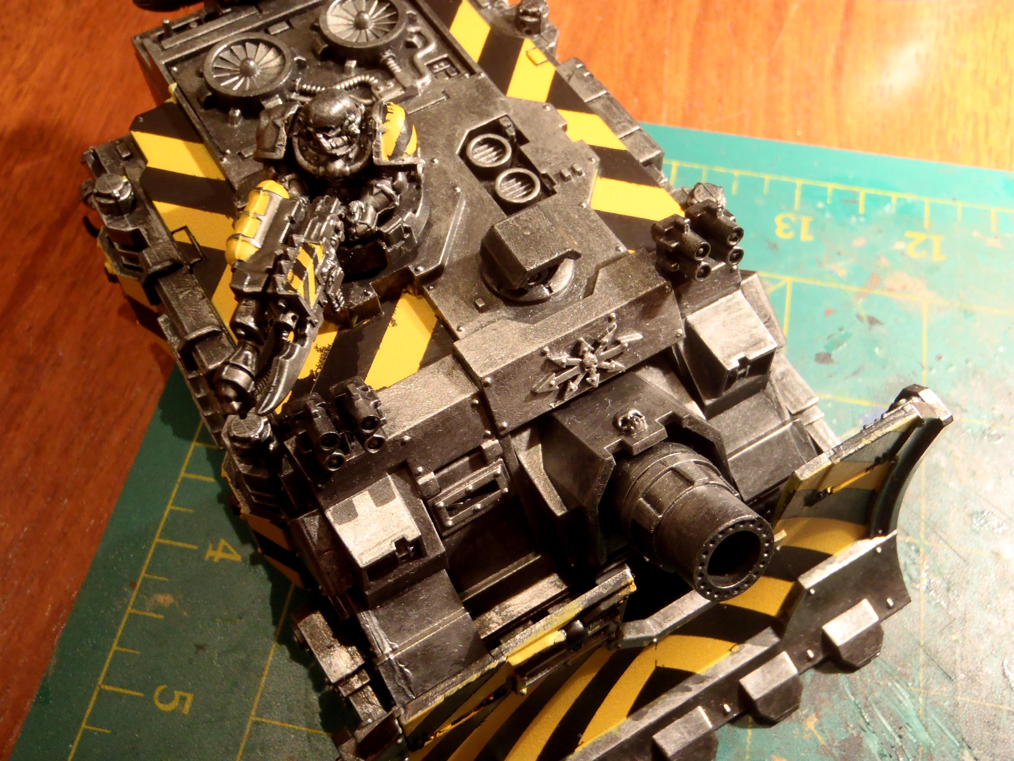 First Try, Iron Warriors, Weathered, Work In Progress