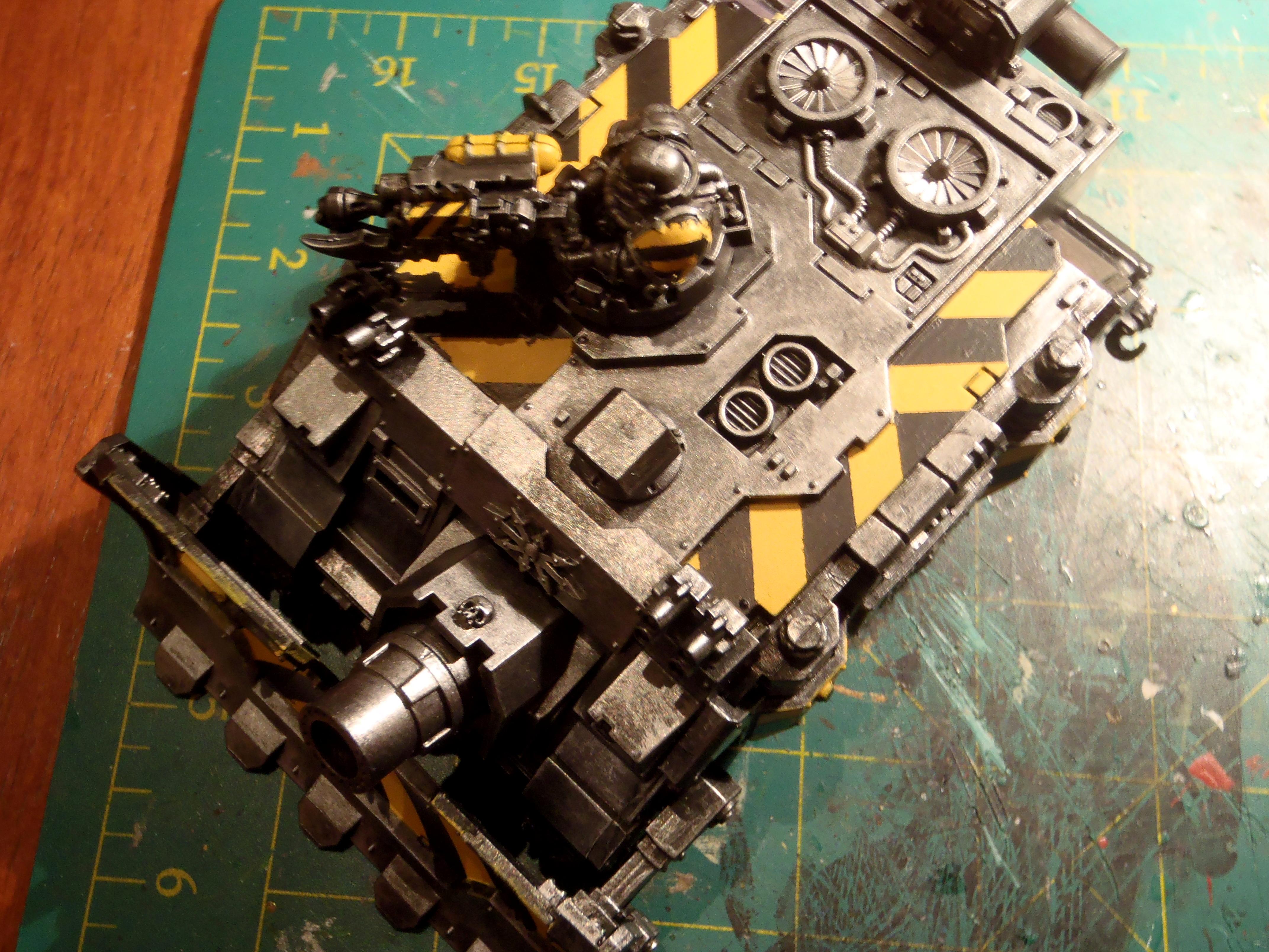 First Try, Iron Warriors, Weathered, Work In Progress