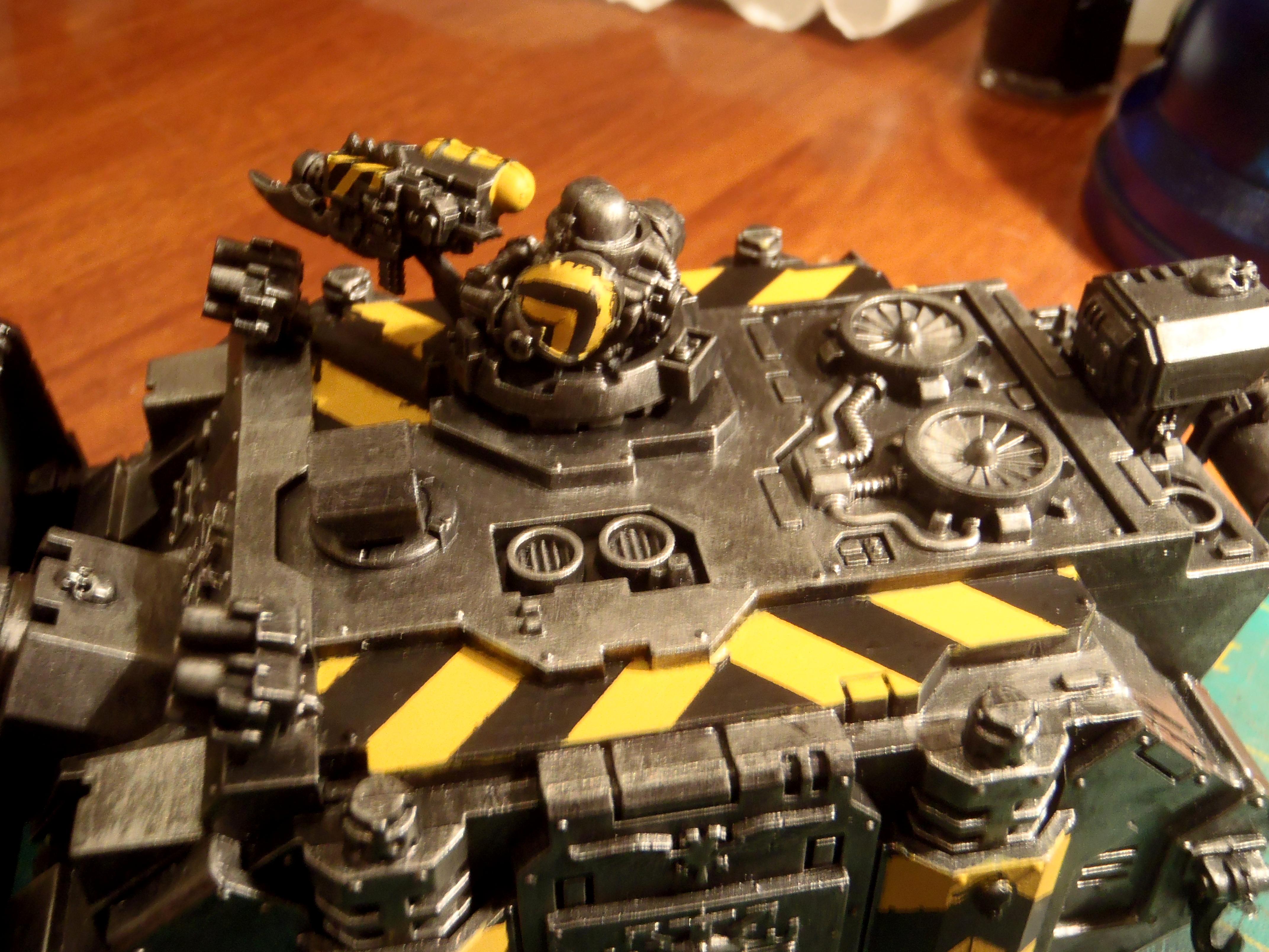 First Try, Iron Warriors, Weathered, Work In Progress