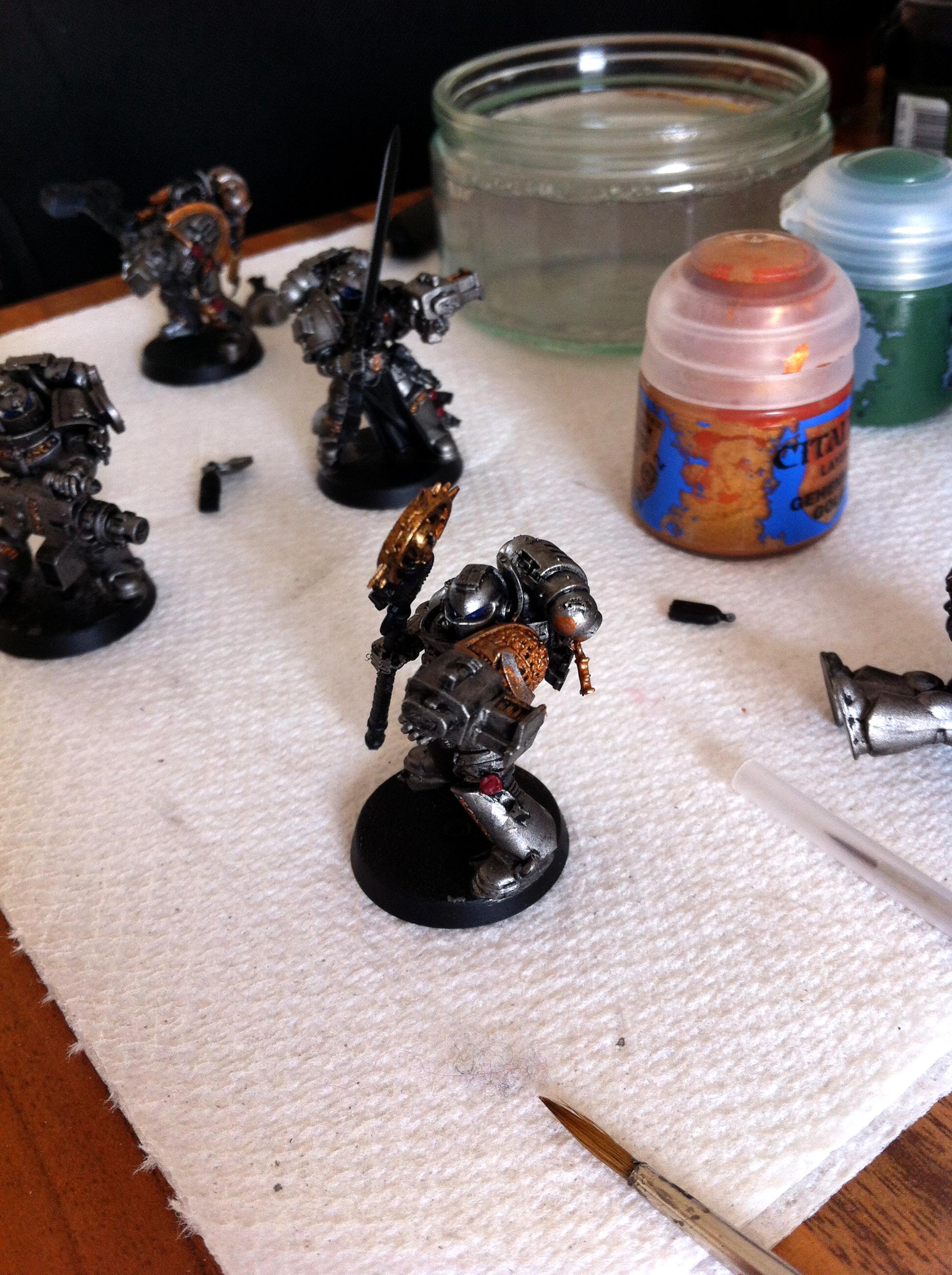 Chapter, Conversion, Custom, Grand, Grey, Knights, Master, Red, Terminator Armor, The, Tyberos, Wake