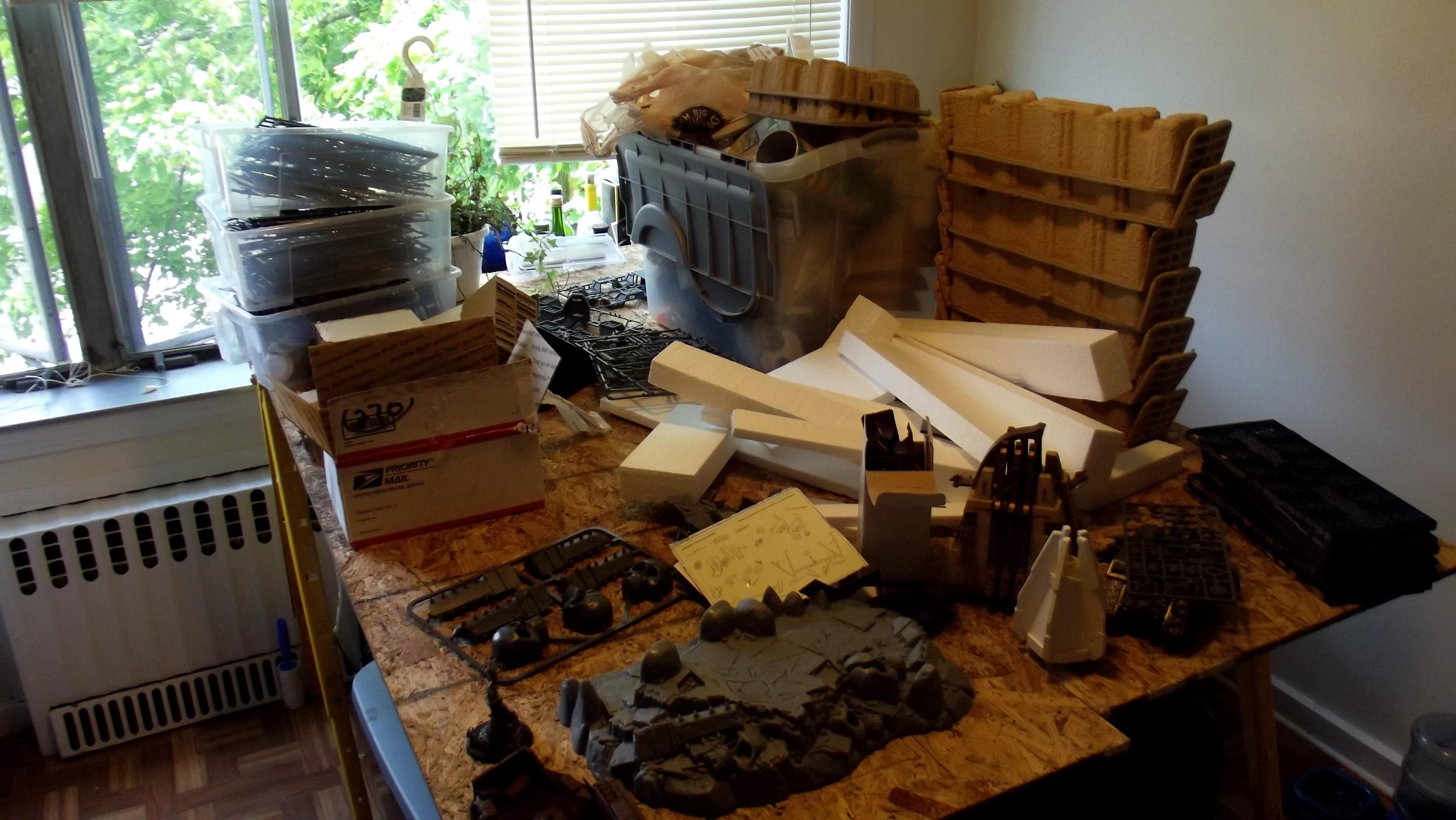 Land Raider, Salvage, Terminus Ultra, Work In Progress