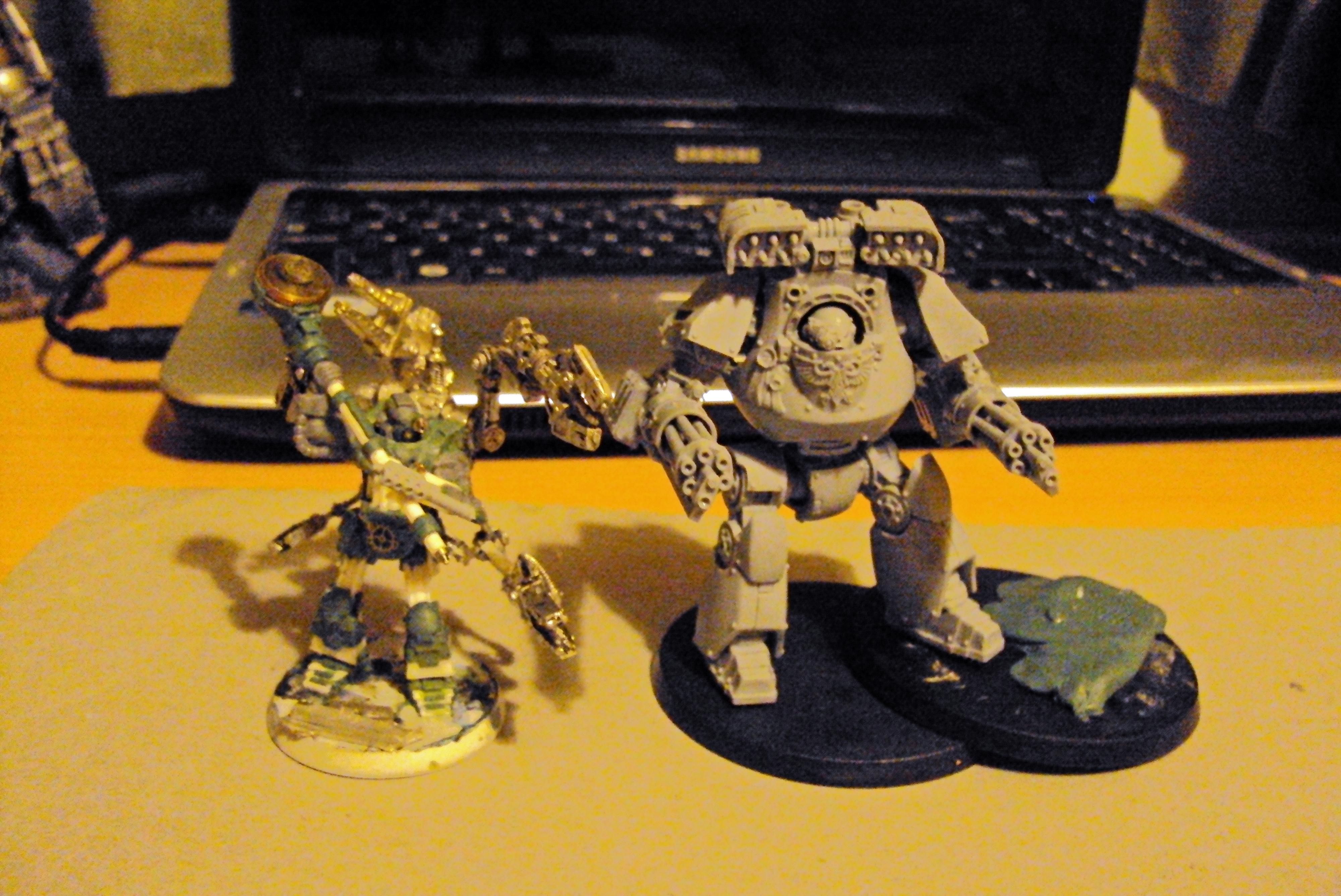 Contemptor Dreadnought, Dreadnought, Sons Of Medusa, Space Marines, Walker, Warhammer 40,000, Work In Progress