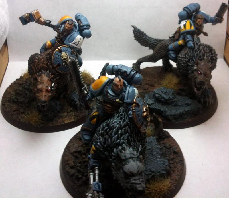 Space Wolves, Thunderwolf Calvary, Thunderwolves, Wolves