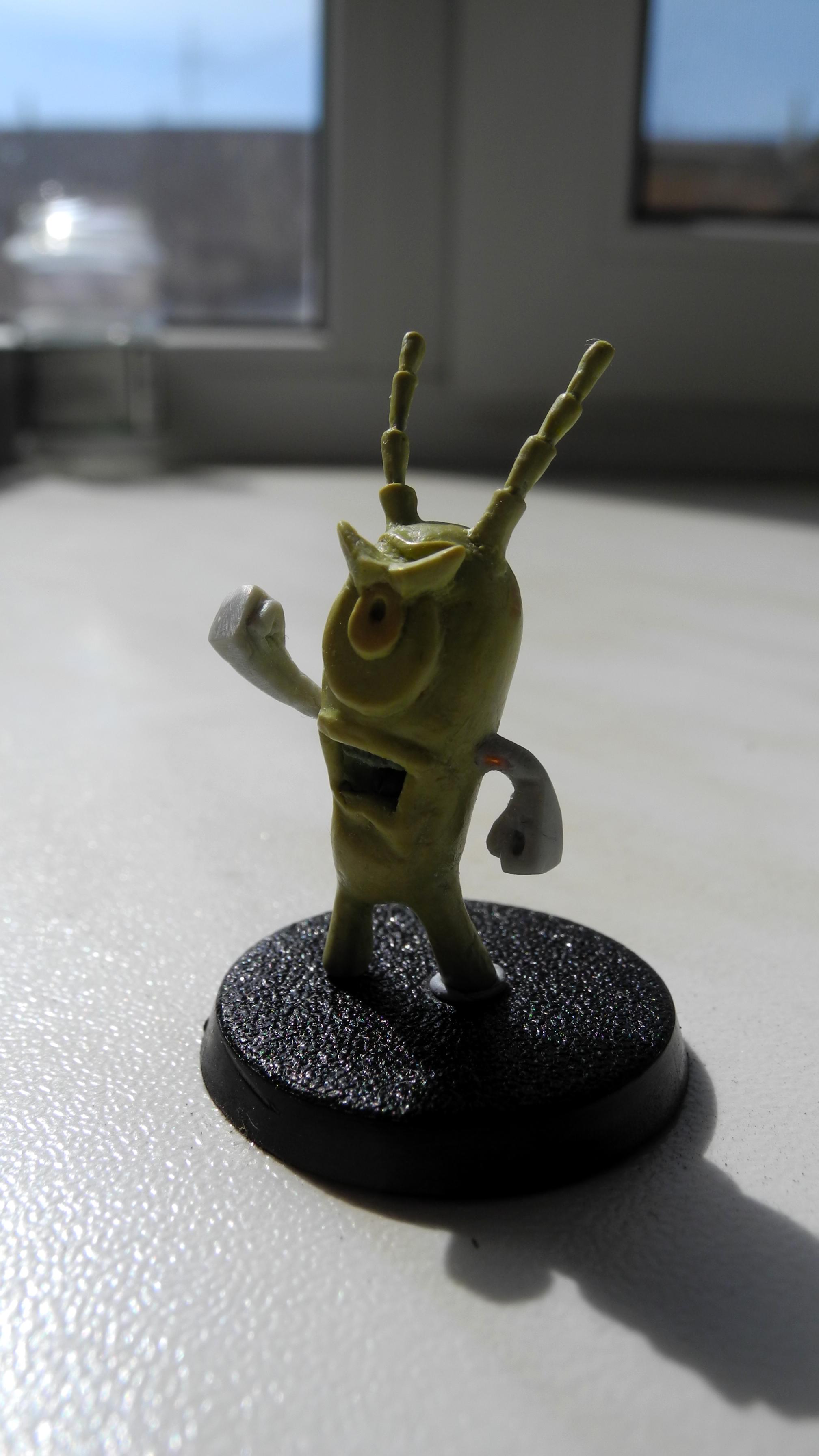 Alien, Fun, Plankton, Sheldon, Toon