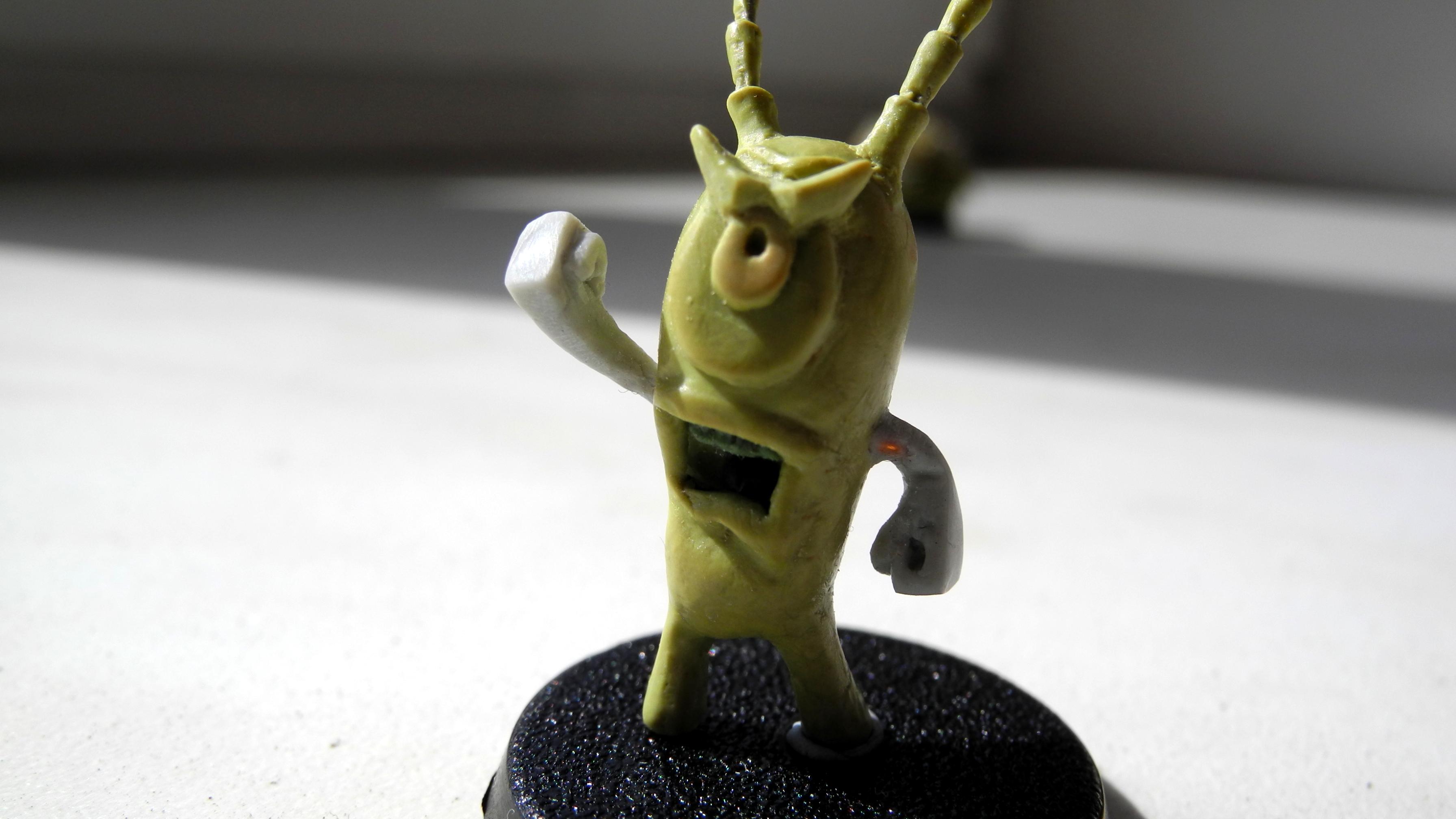 Alien, Fun, Plankton, Sheldon, Toon